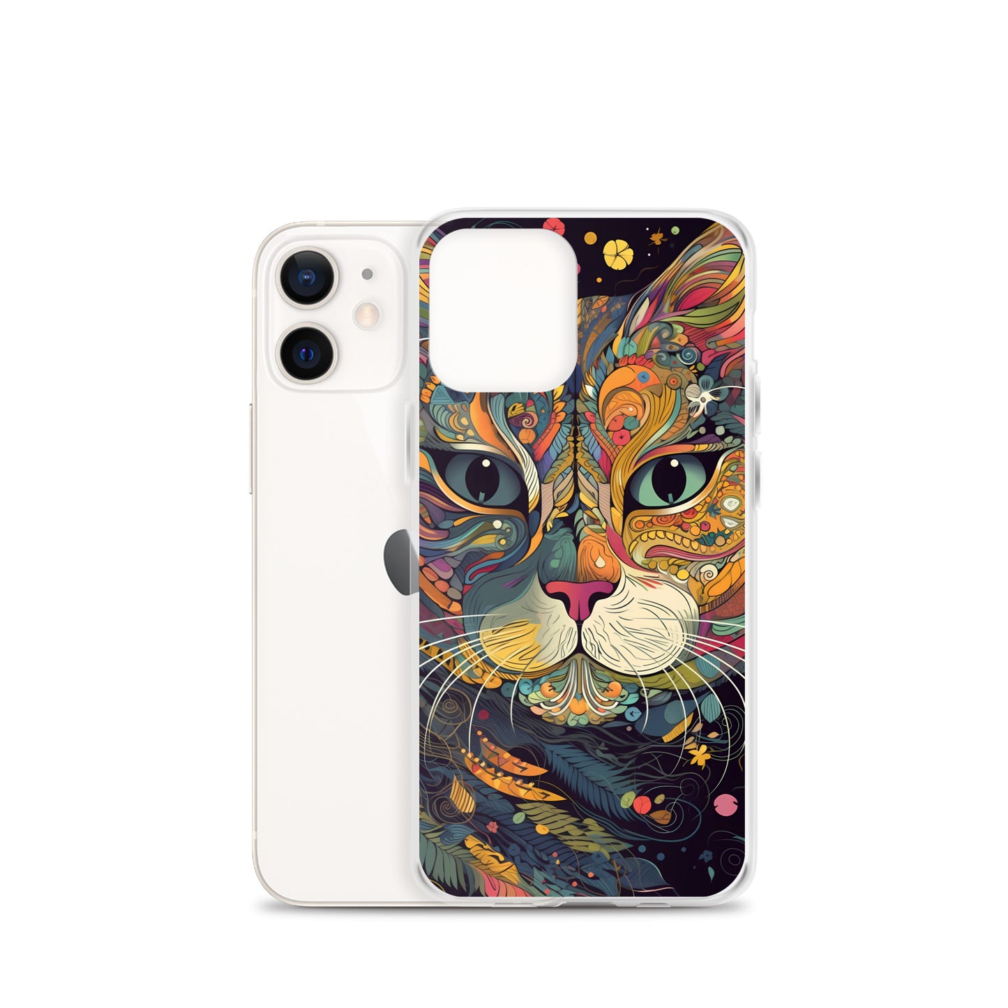 iPhone Case - Cosmic Floral Cat