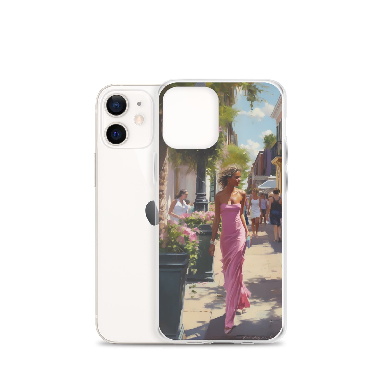 iPhone Case - Pink Lady in the City