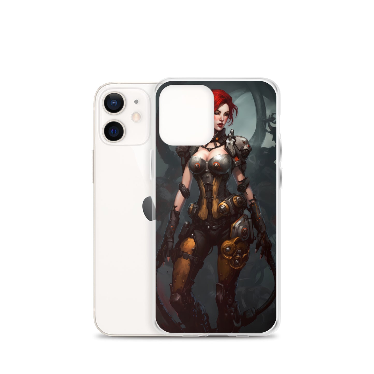 iPhone Case - Redhead Cybernetic Warrior