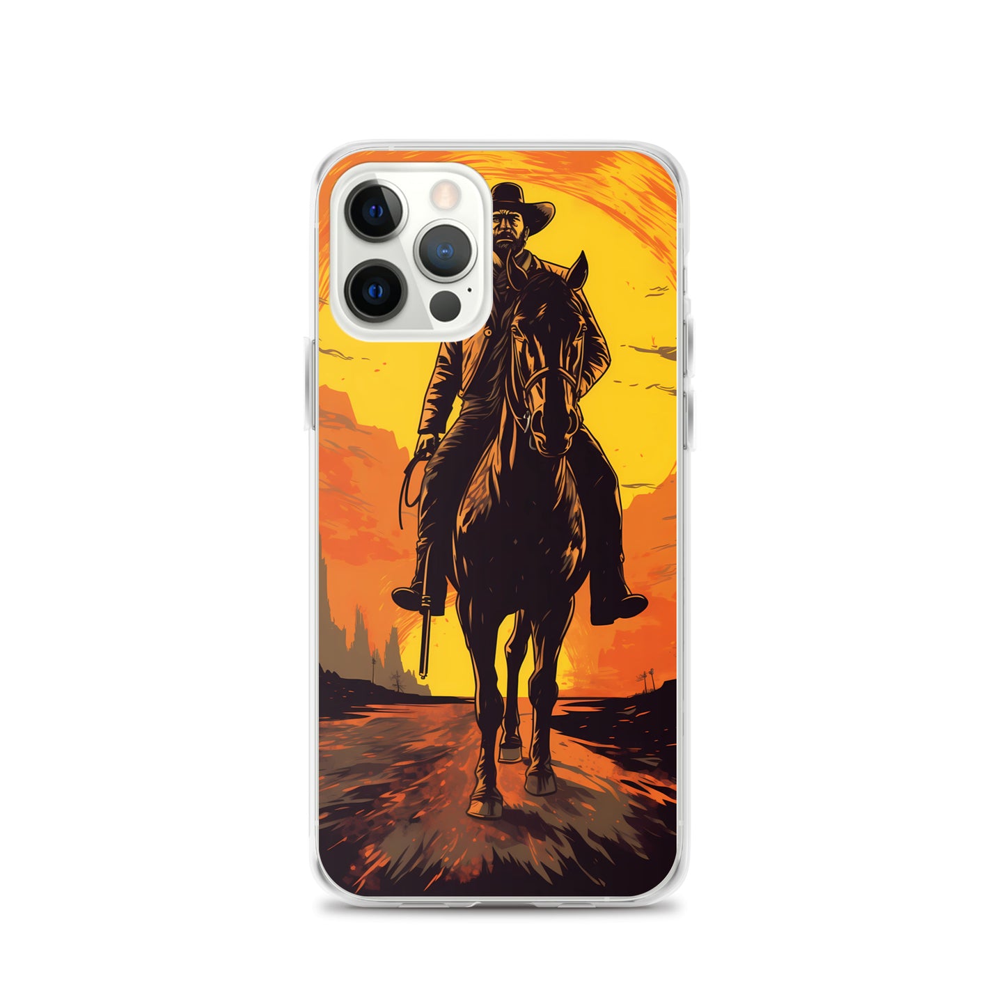 iPhone Case - Redemption in Amber and Silver
