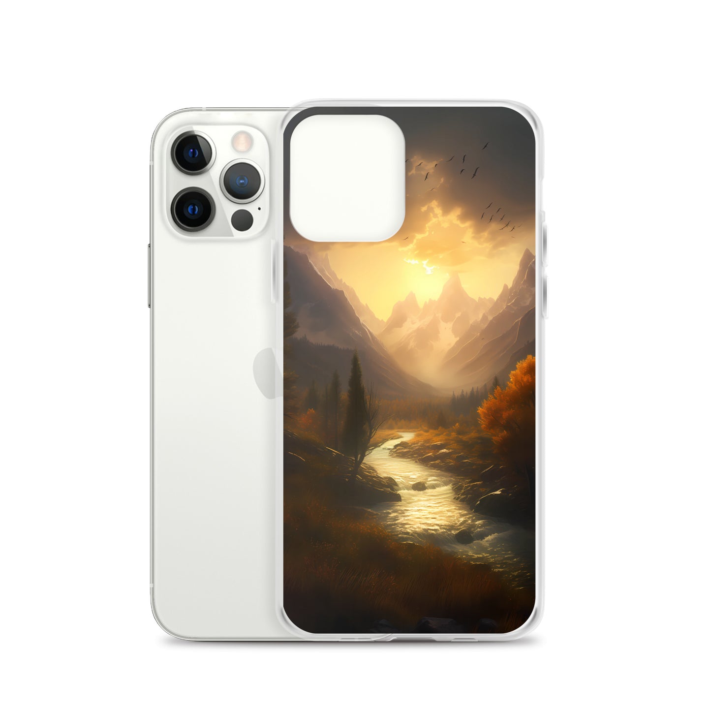 iPhone Case - Mystic Mountain Sunset