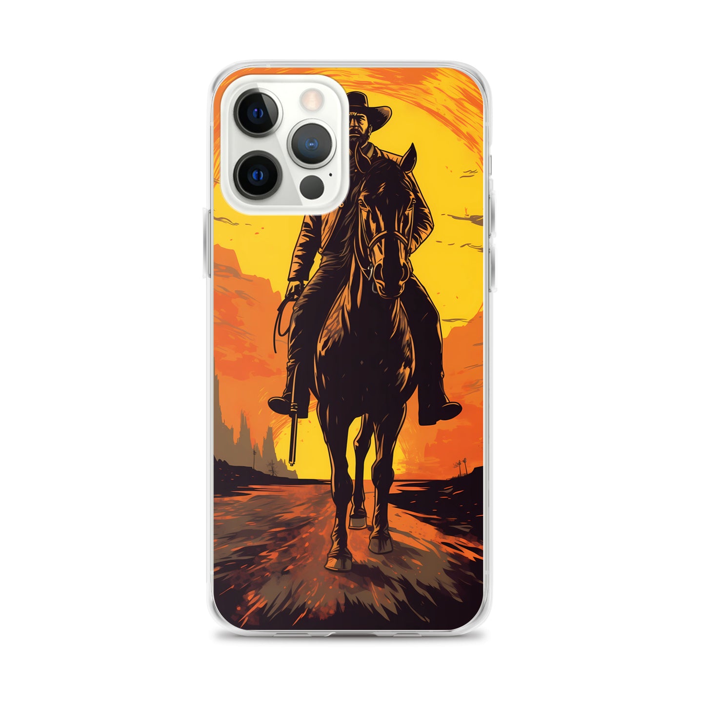 iPhone Case - Redemption in Amber and Silver