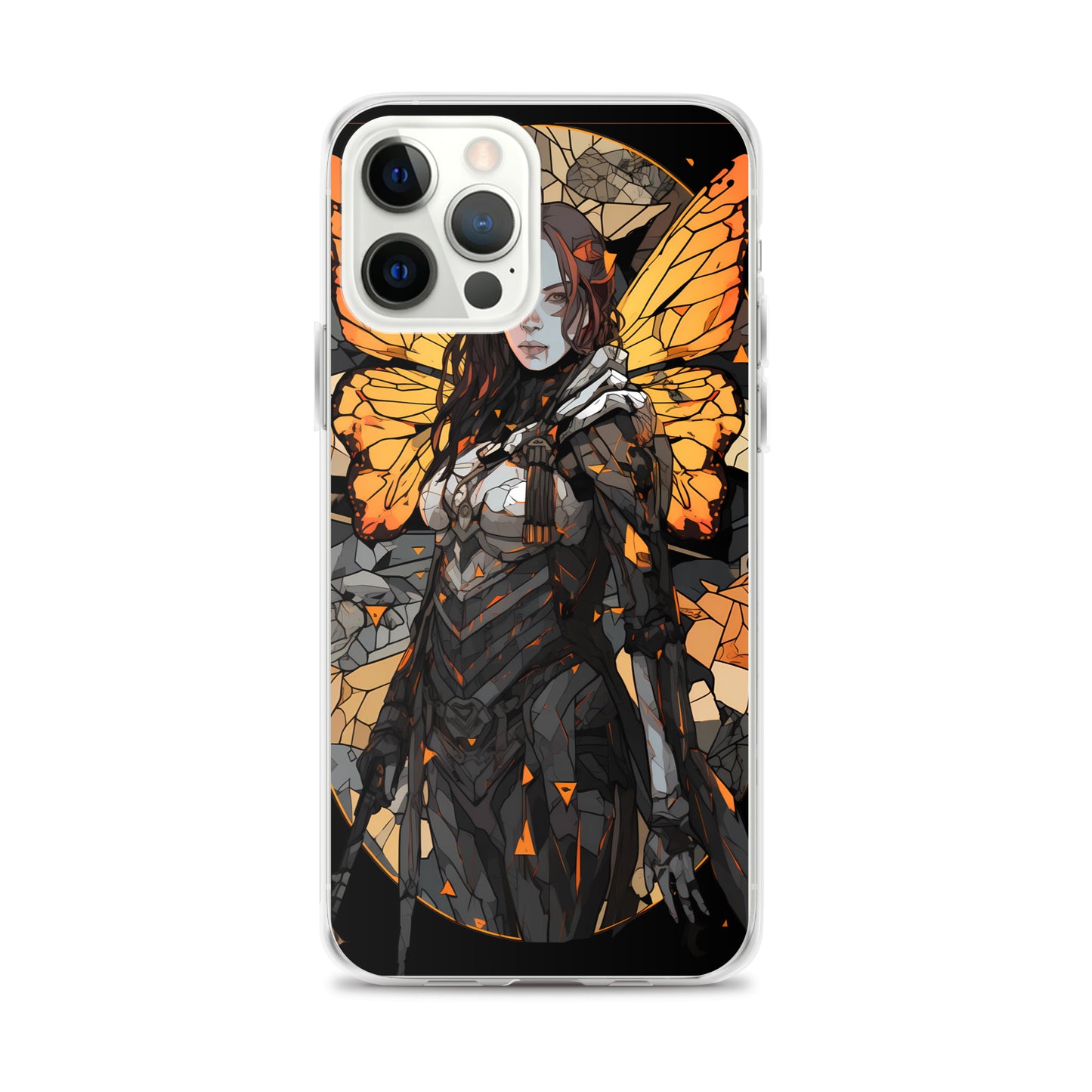 iPhone Case - Winged Woman Stained Glass