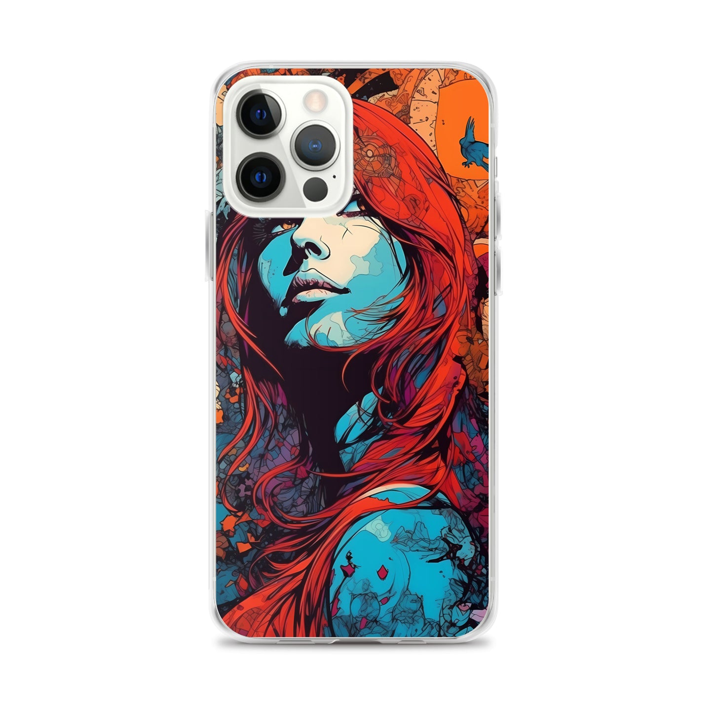 iPhone Case - Red Haired Psychedelic