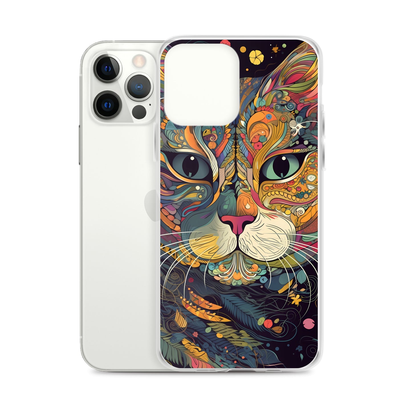 iPhone Case - Cosmic Floral Cat