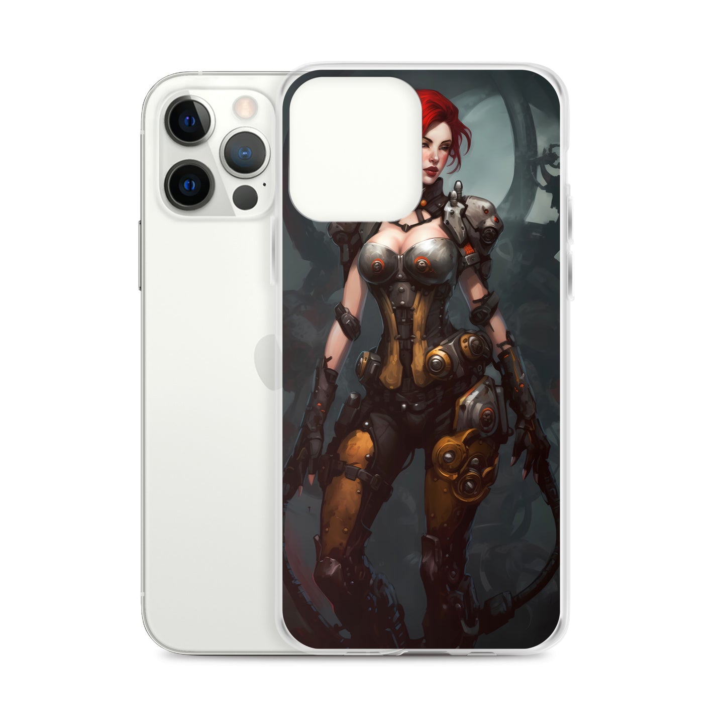iPhone Case - Redhead Cybernetic Warrior