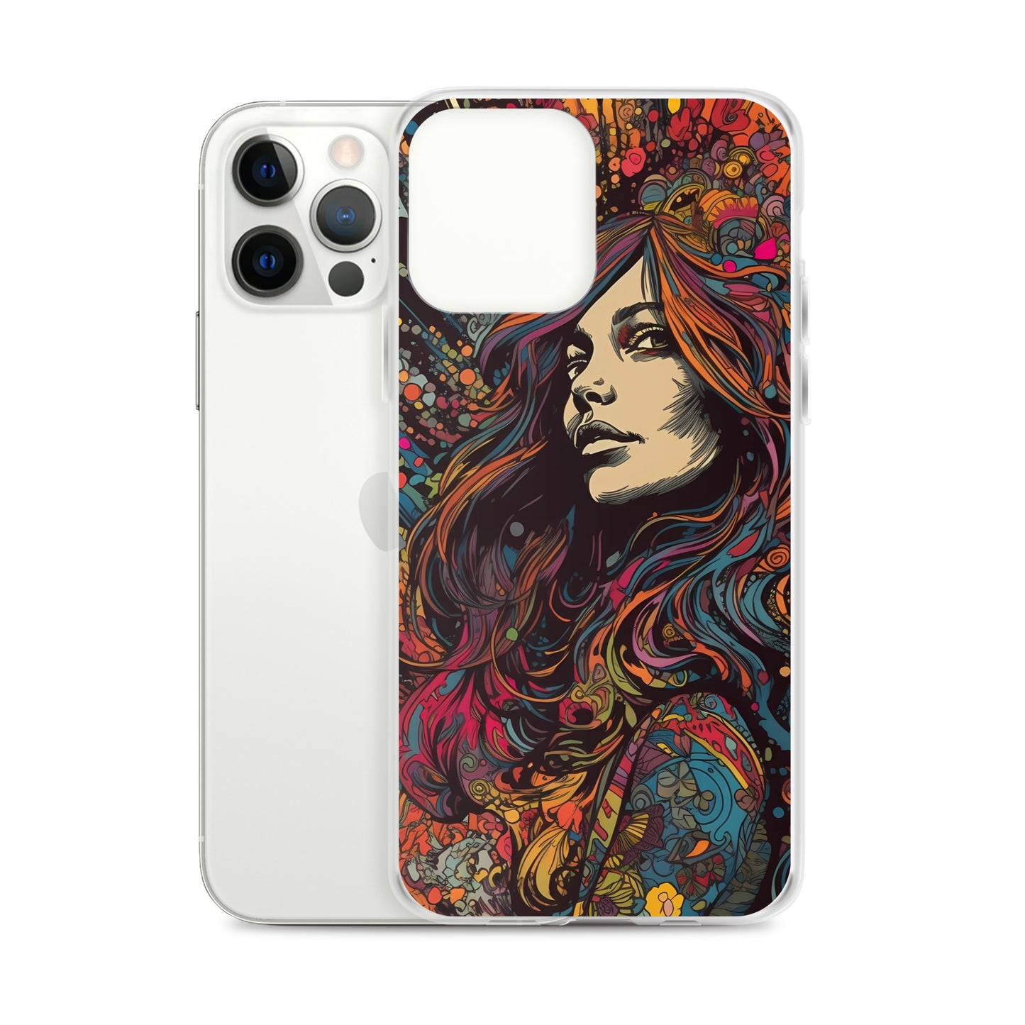 iPhone Case - Psychedelic Flora