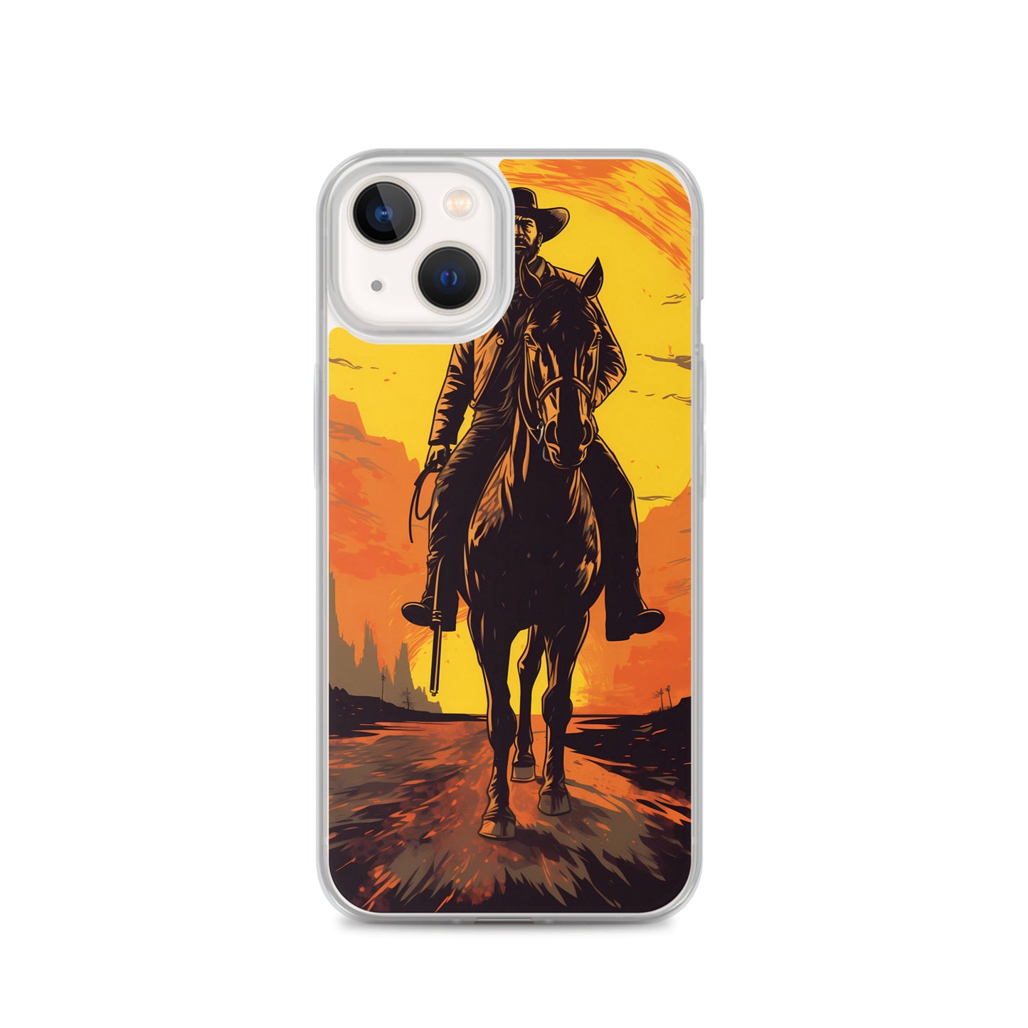 iPhone Case - Redemption in Amber and Silver
