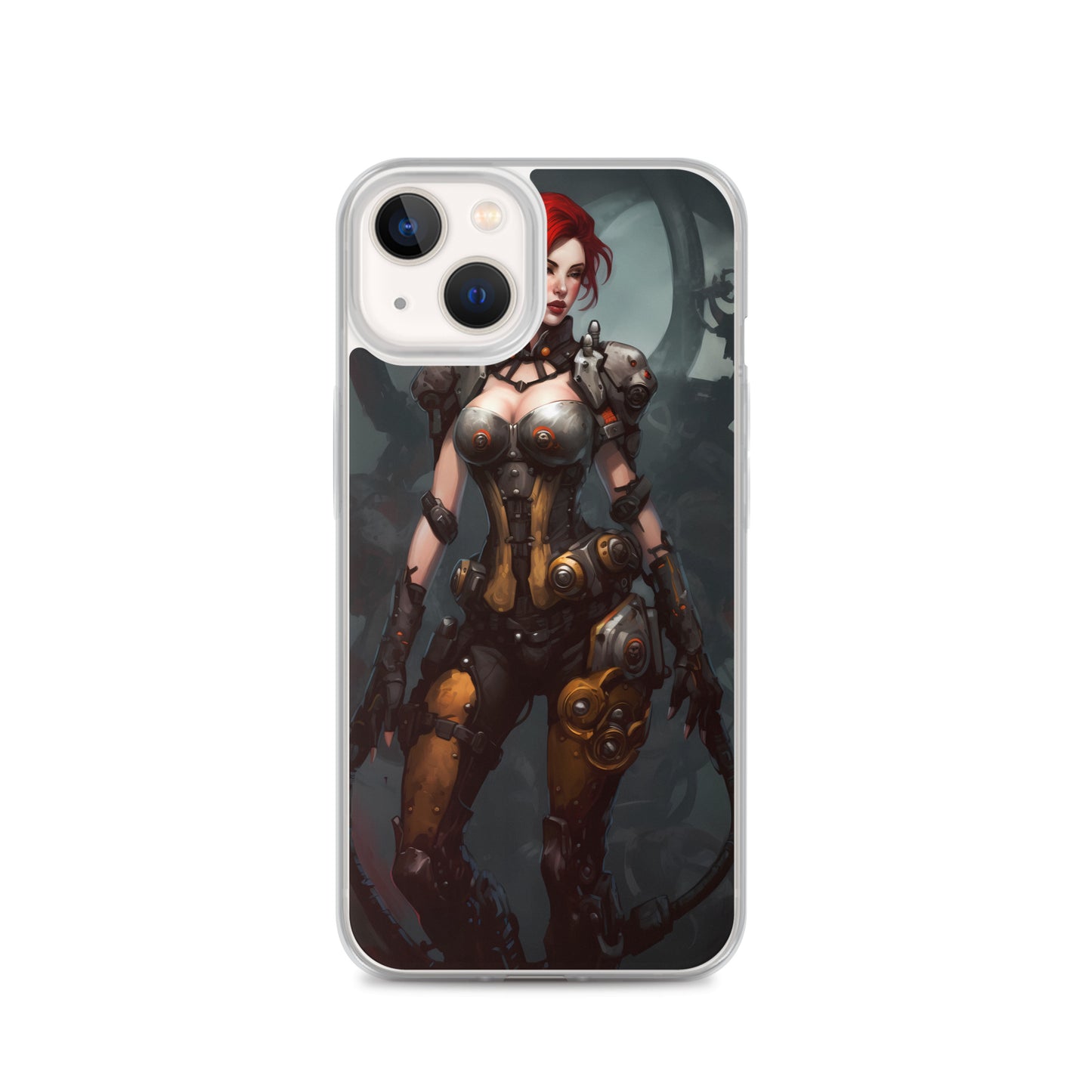 iPhone Case - Redhead Cybernetic Warrior
