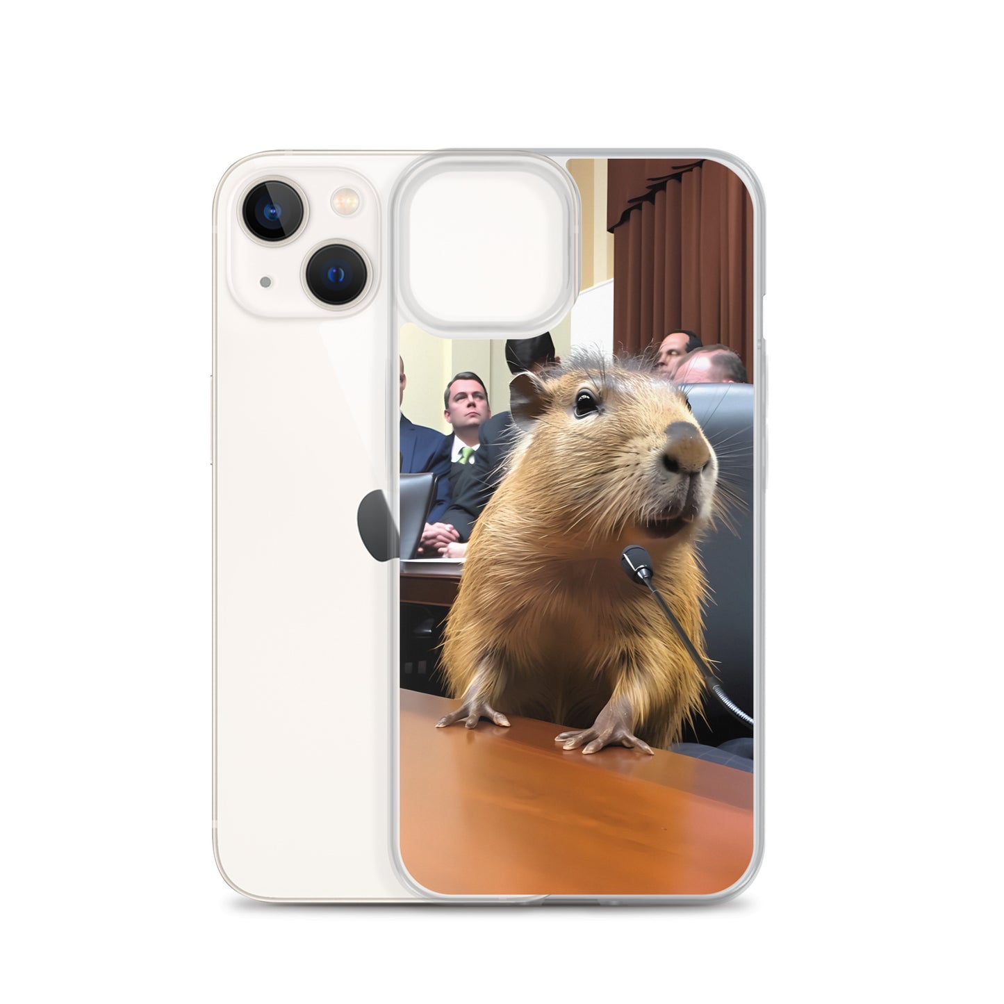 iPhone Case - Testifying Capybara