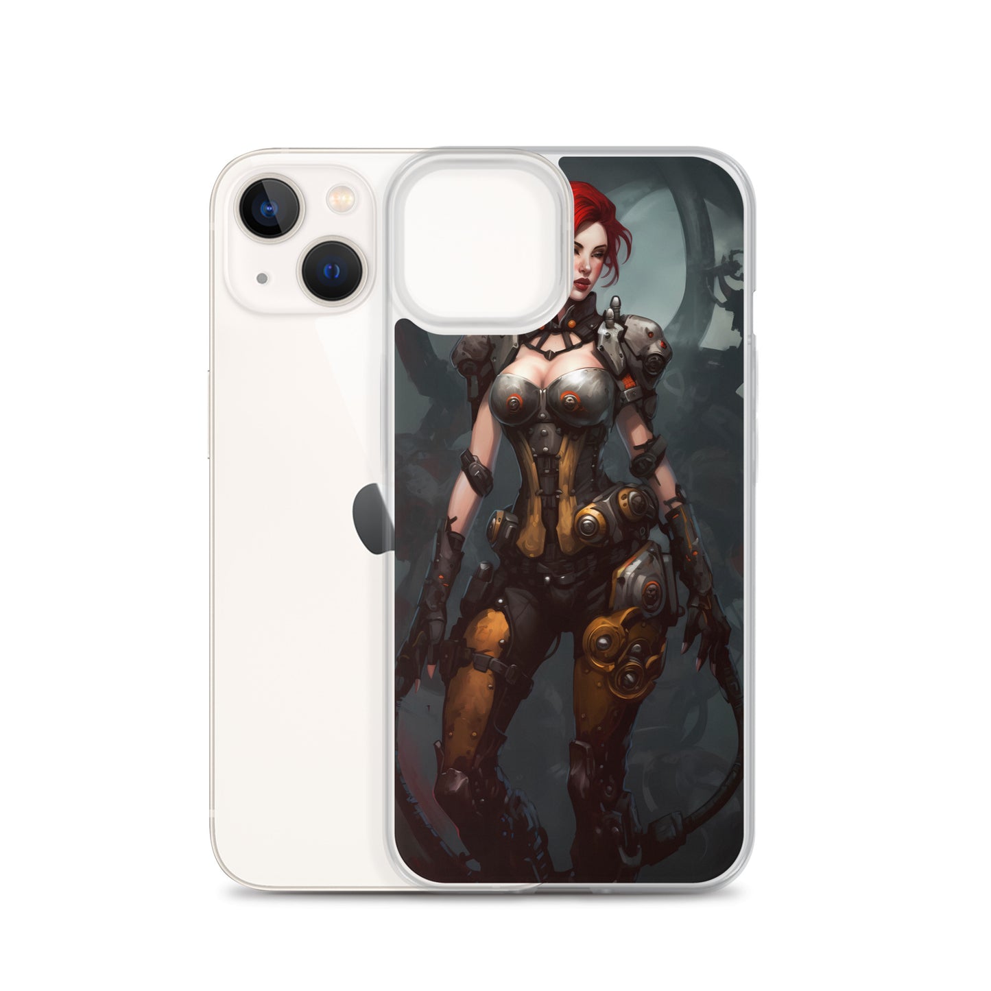 iPhone Case - Redhead Cybernetic Warrior