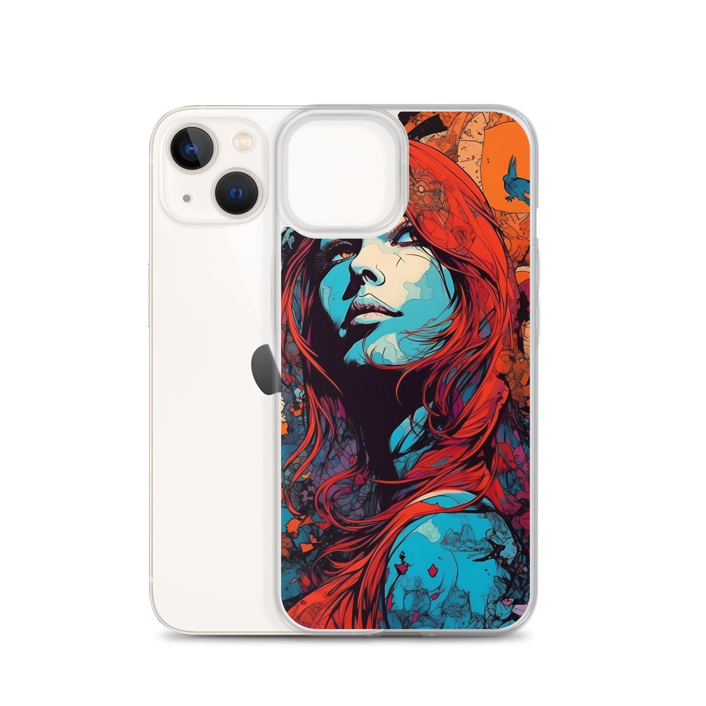 iPhone Case - Red Haired Psychedelic
