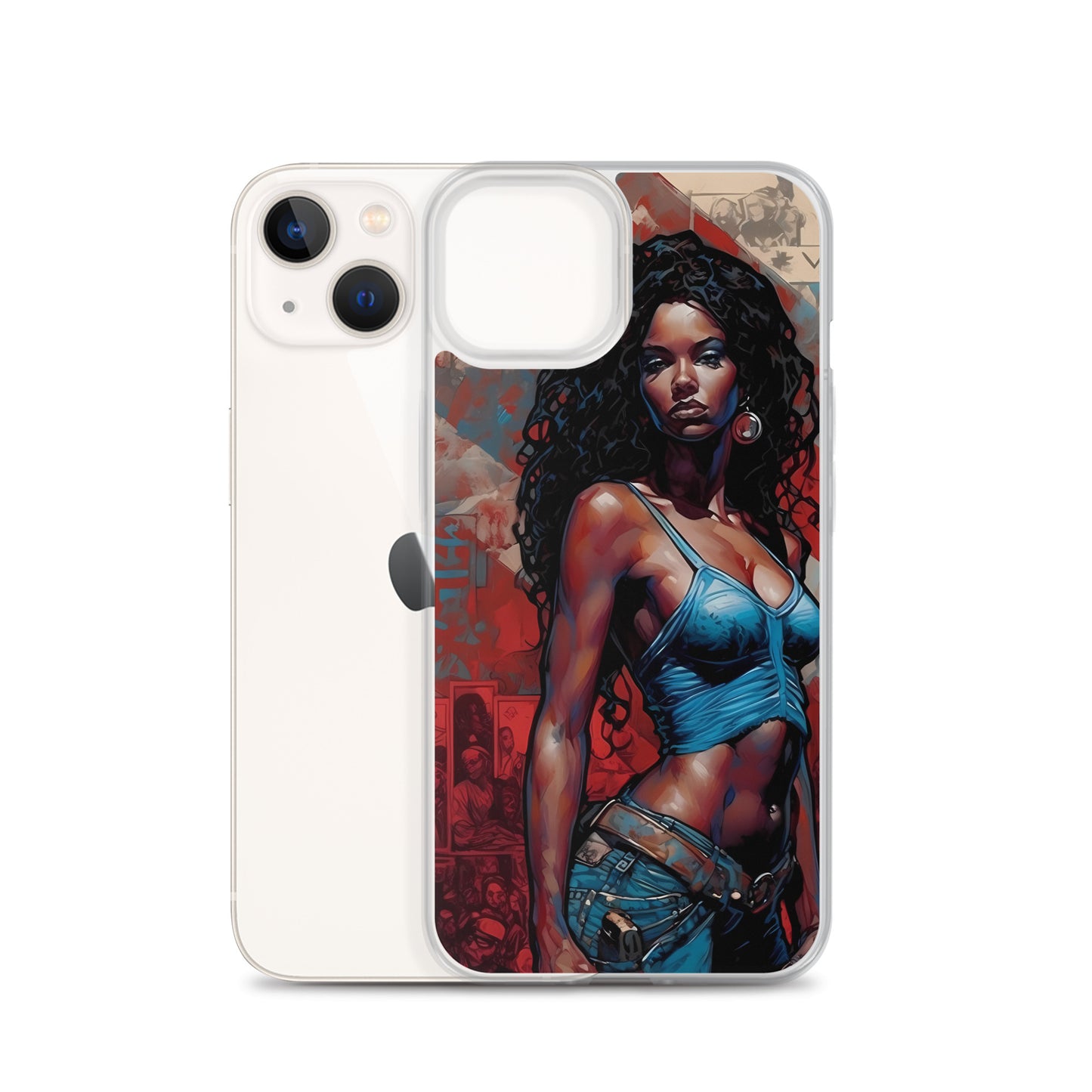 iPhone Case - Denim Queen