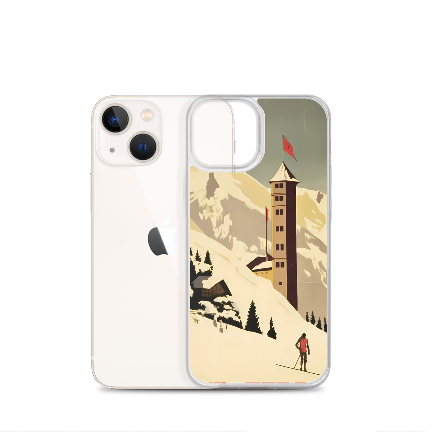 iPhone Case - Vintage Adverts - Swiss Resort