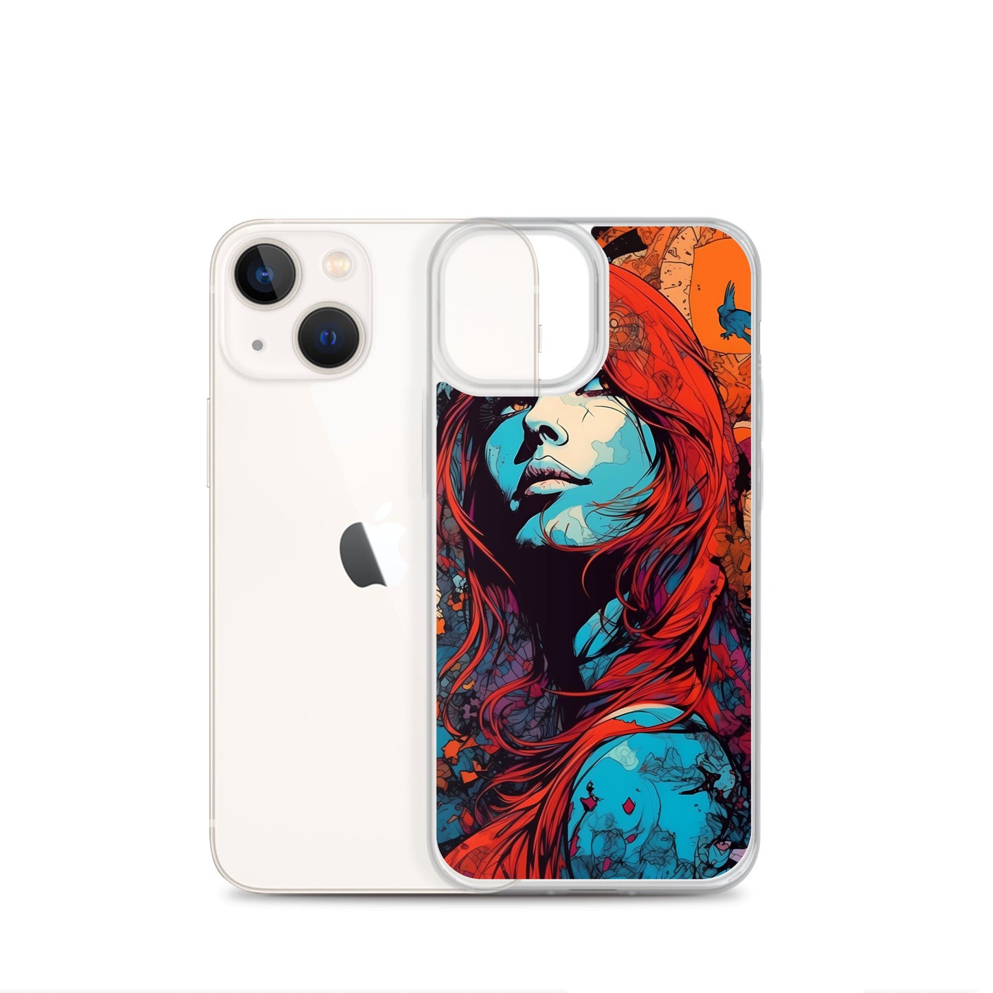 iPhone Case - Red Haired Psychedelic