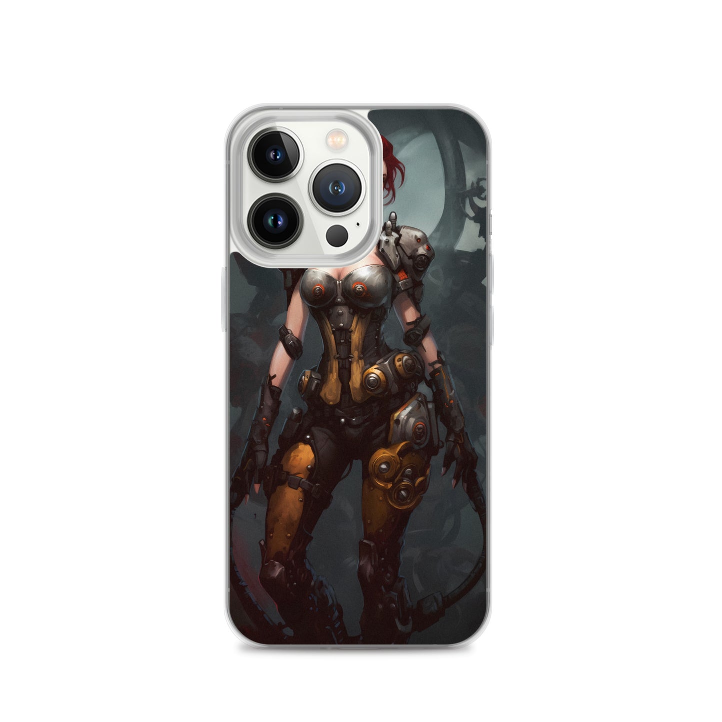 iPhone Case - Redhead Cybernetic Warrior