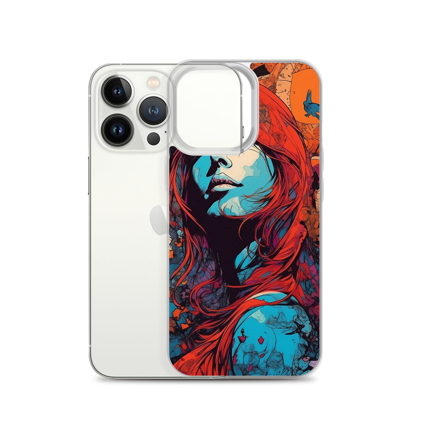 iPhone Case - Red Haired Psychedelic