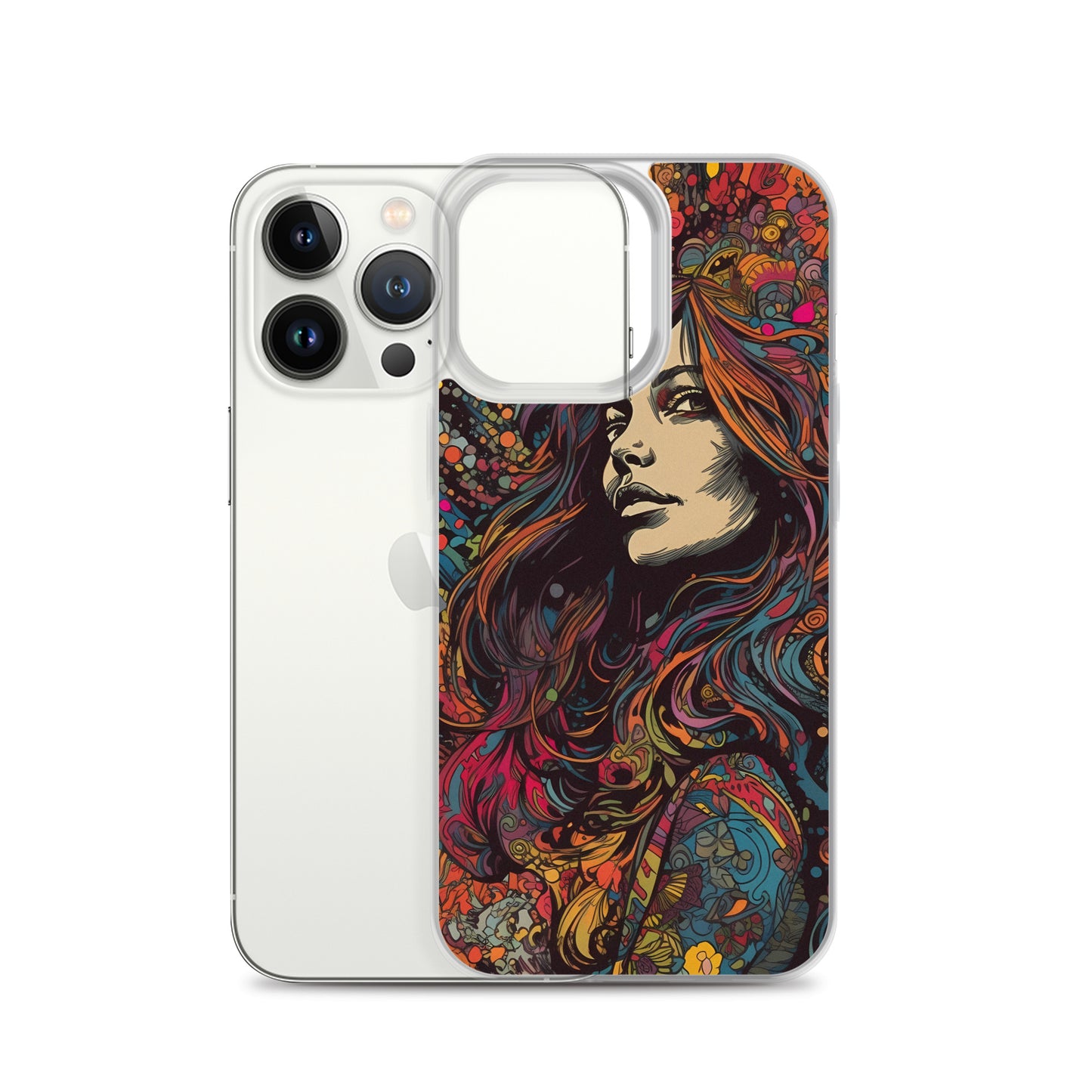 iPhone Case - Psychedelic Flora