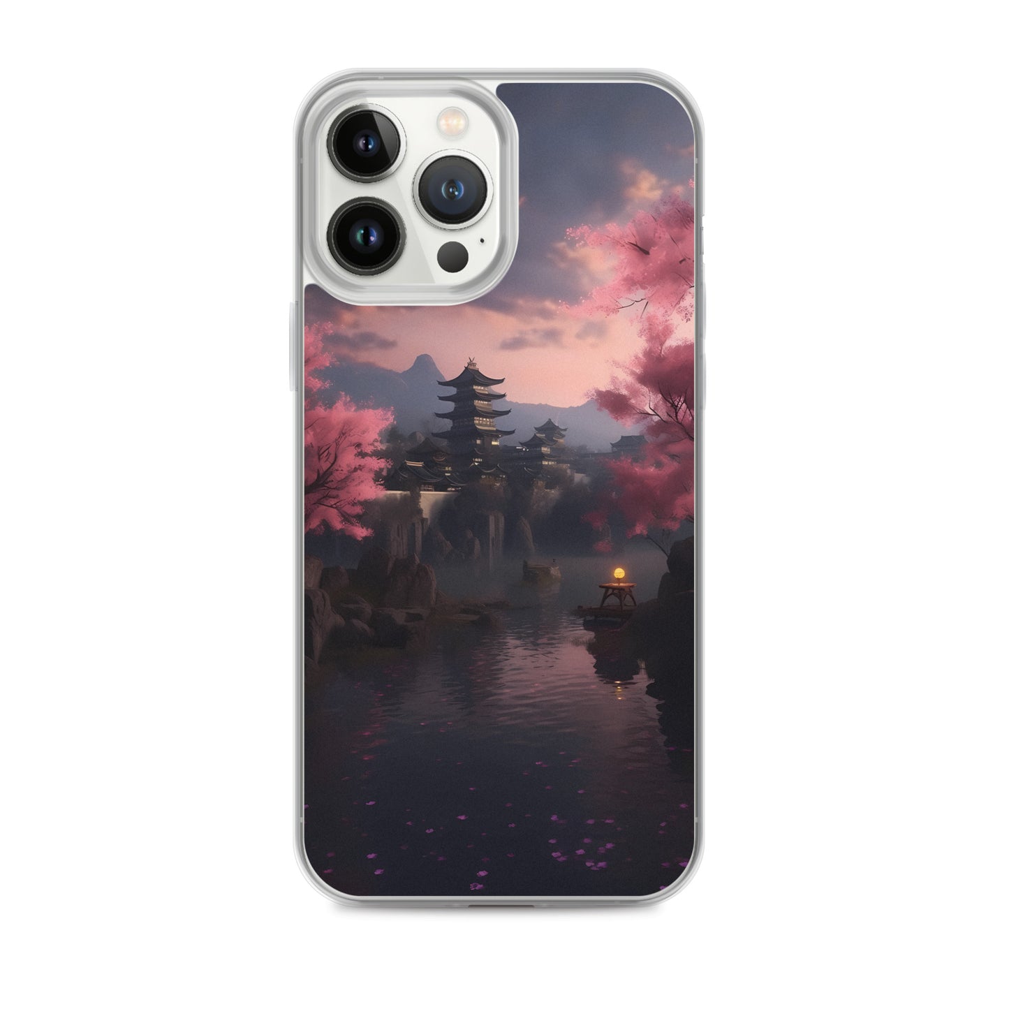 iPhone Case - Cherry Blossoms on Lake