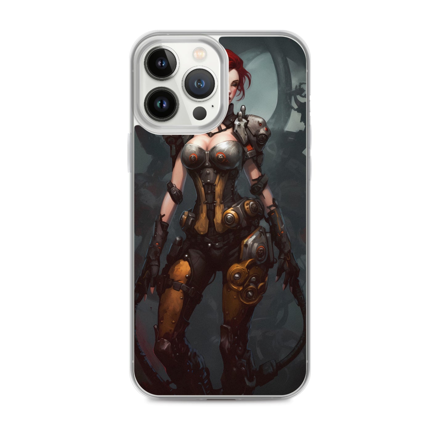 iPhone Case - Redhead Cybernetic Warrior