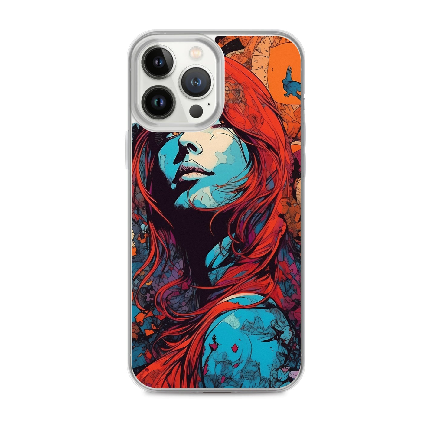 iPhone Case - Red Haired Psychedelic