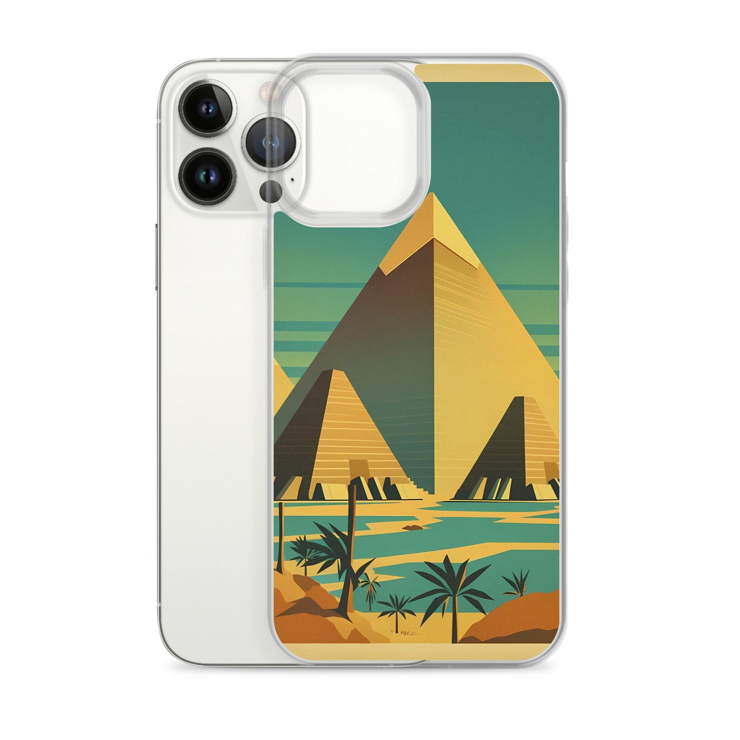 iPhone Case - Vintage Adverts - Egyptian Pyramids