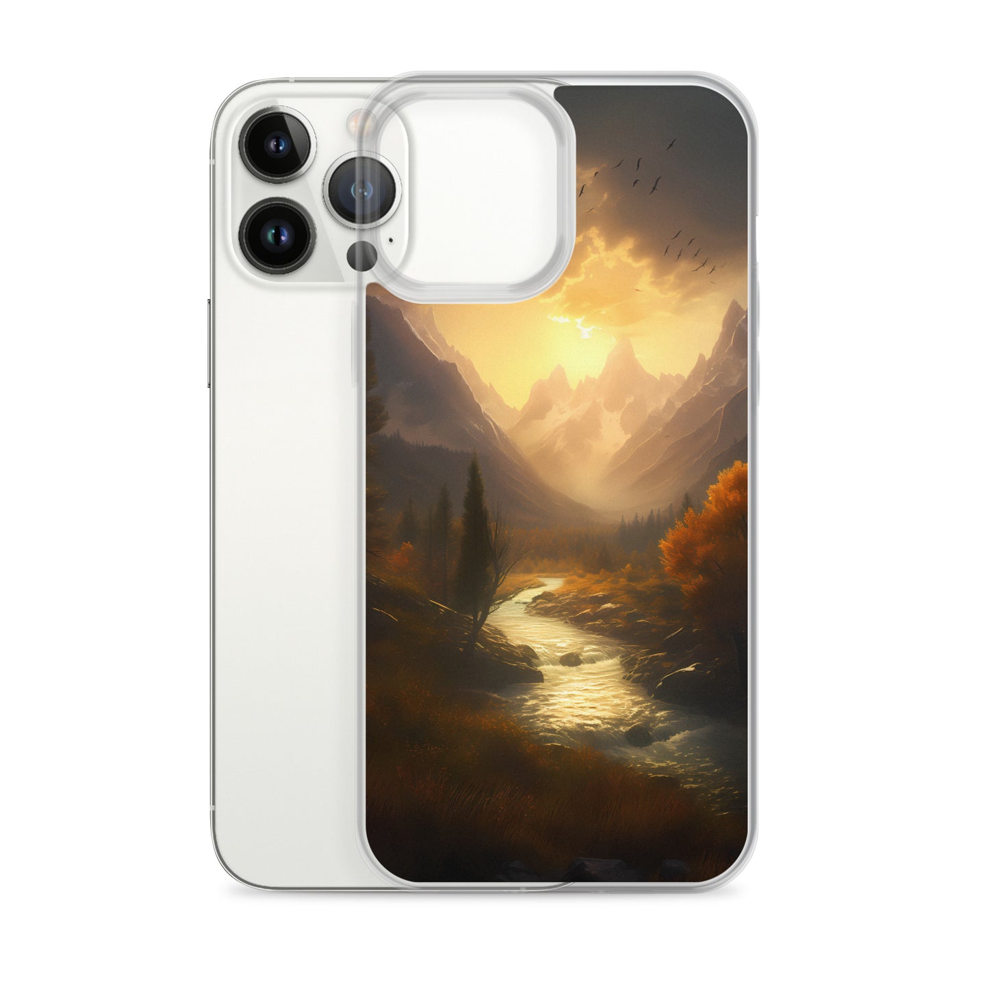 iPhone Case - Mystic Mountain Sunset