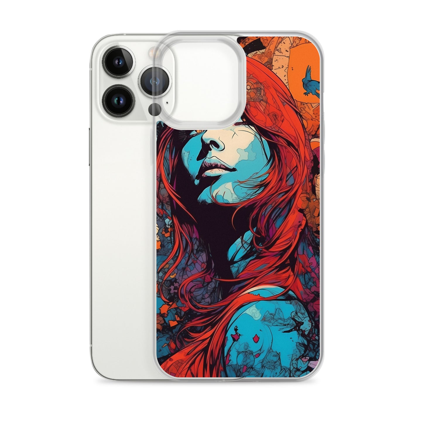 iPhone Case - Red Haired Psychedelic