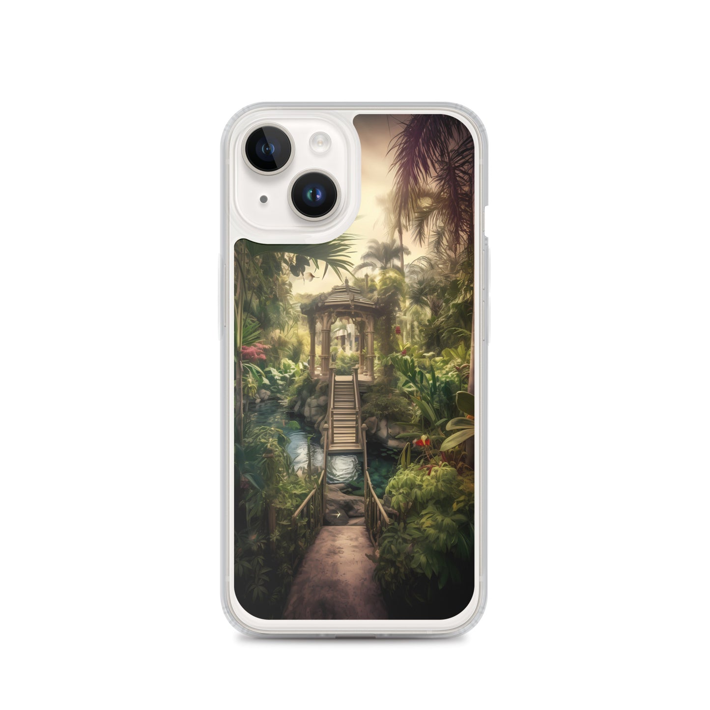 iPhone Case - Tropical Garden Path