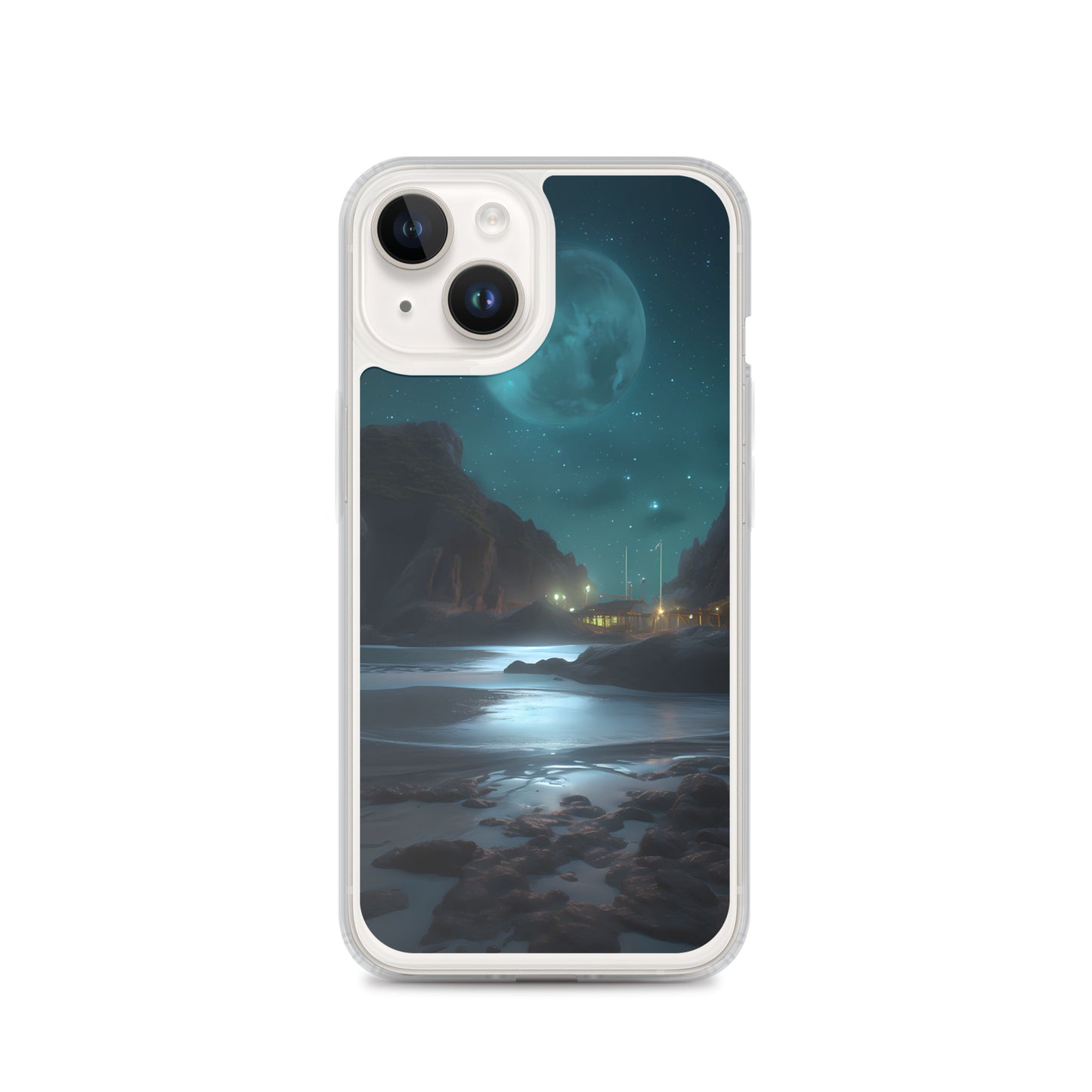 iPhone Case - Moonlit Coastal