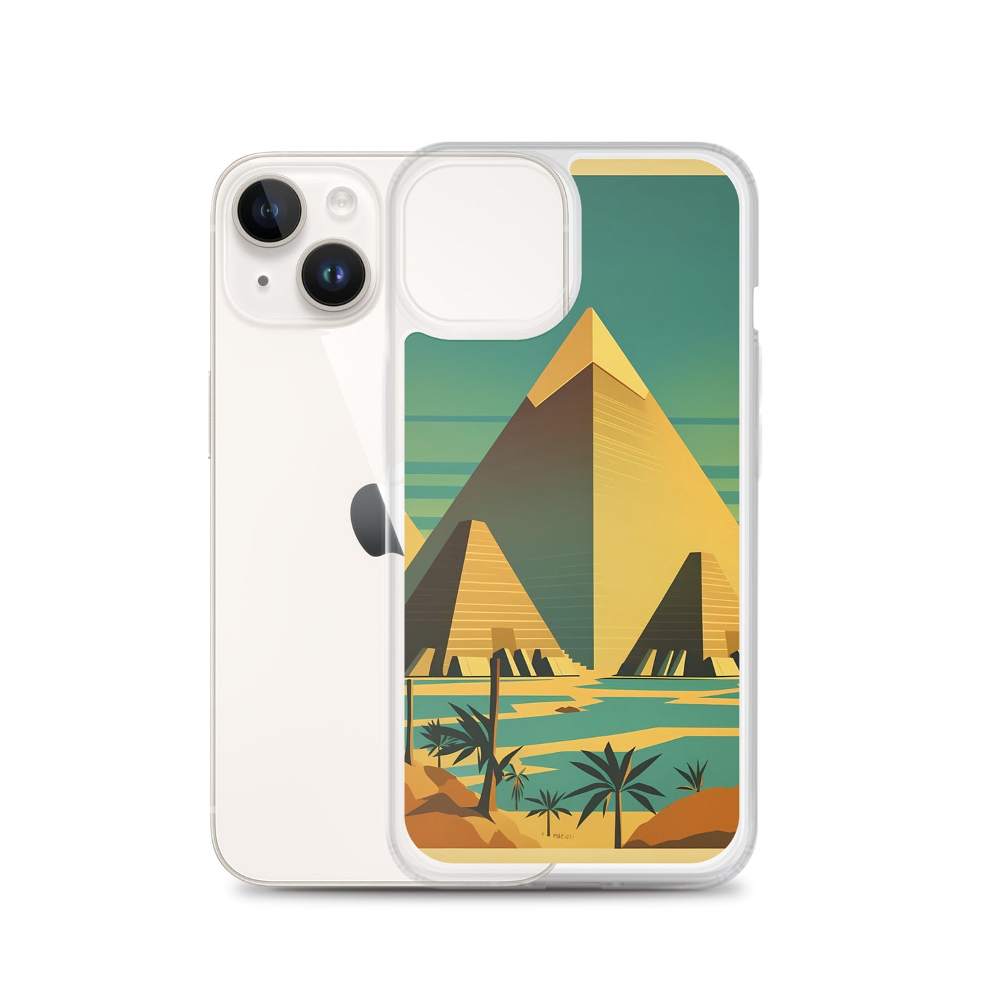 iPhone Case - Vintage Adverts - Egyptian Pyramids