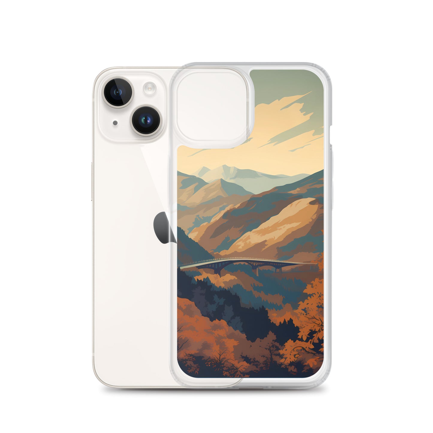 iPhone Case - National Parks - Mountain Bridge
