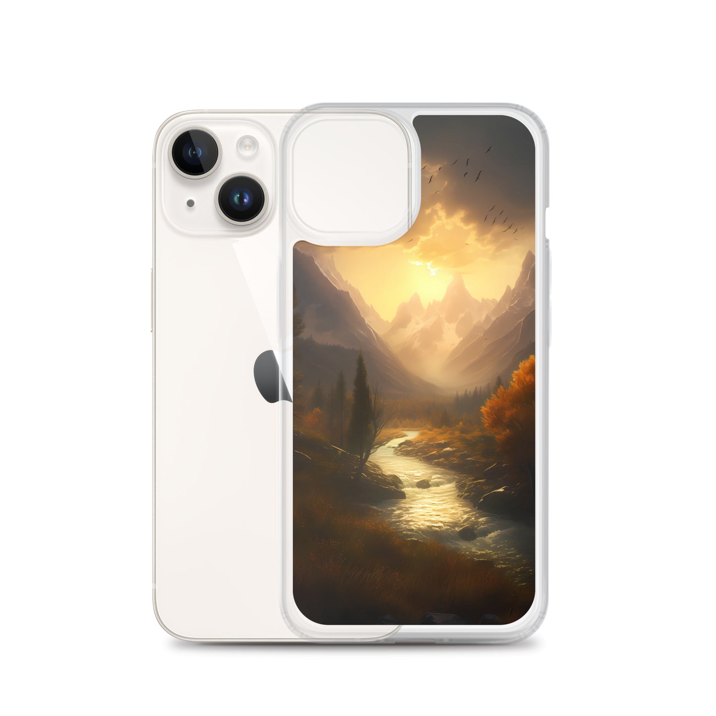 iPhone Case - Mystic Mountain Sunset