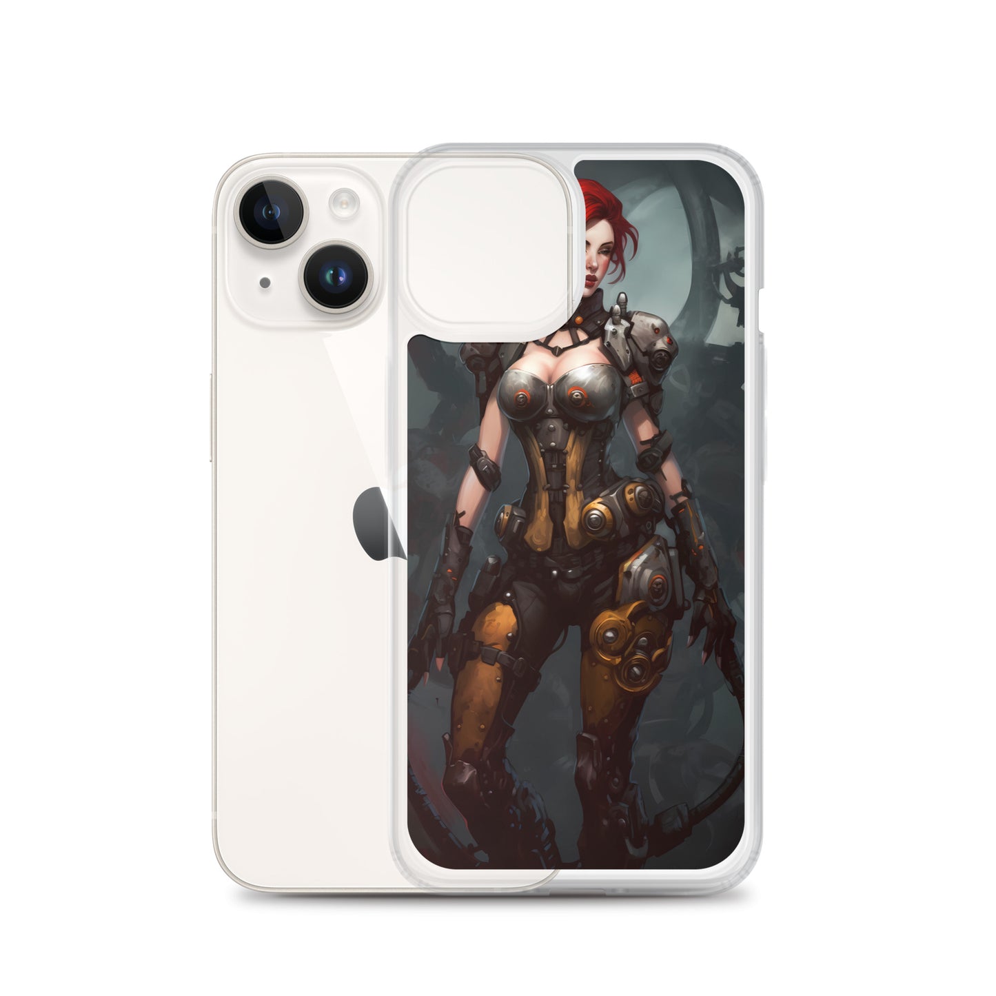 iPhone Case - Redhead Cybernetic Warrior
