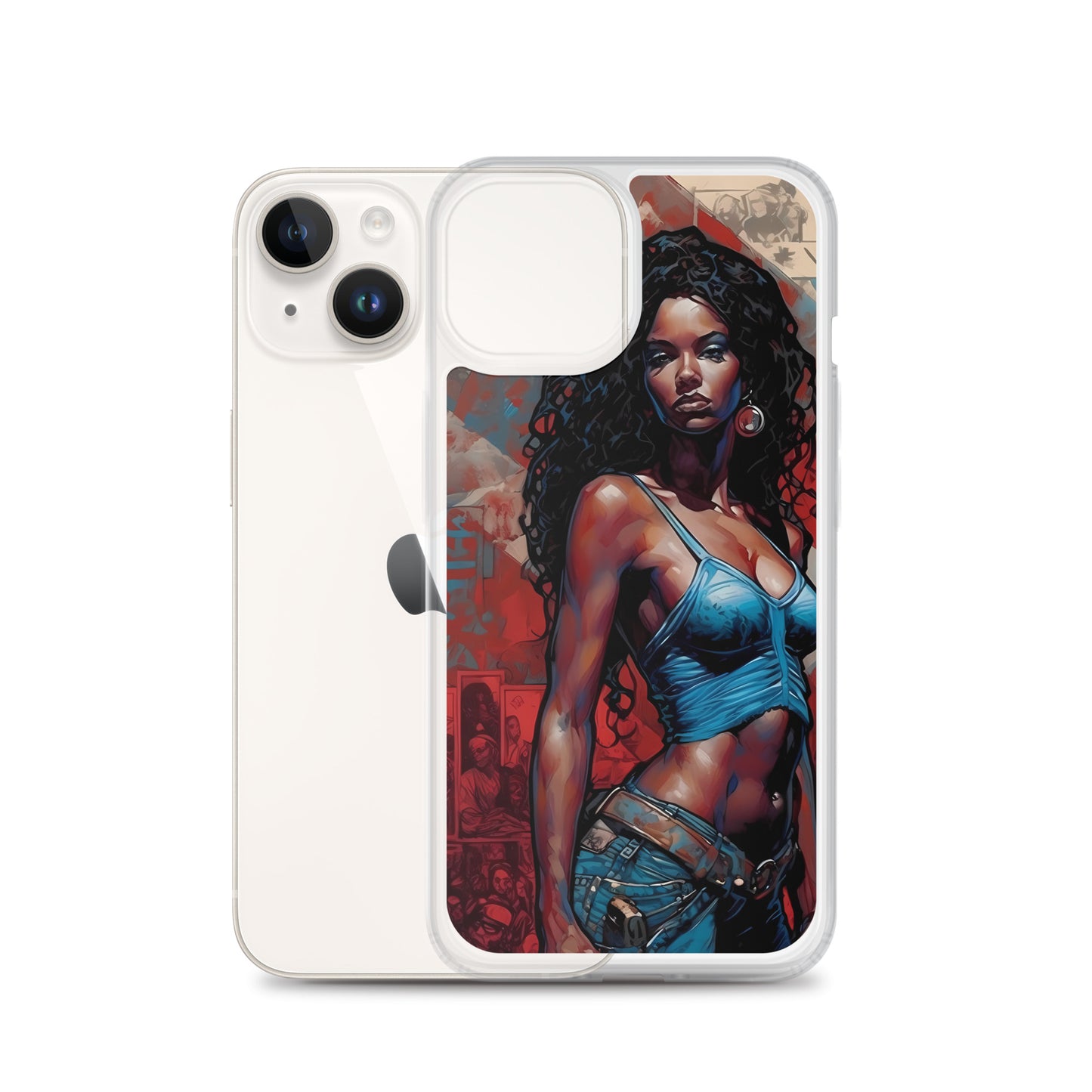 iPhone Case - Denim Queen