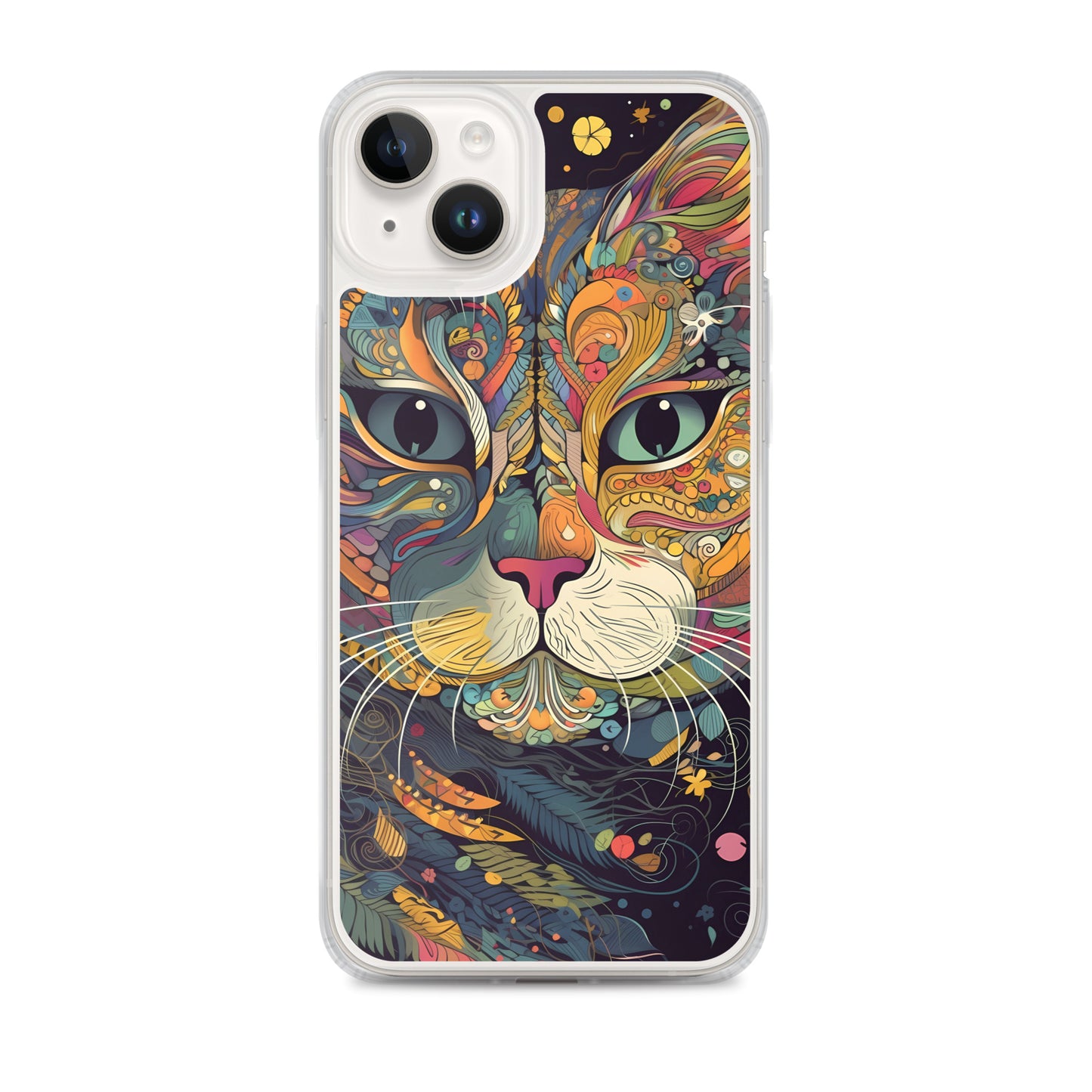 iPhone Case - Cosmic Floral Cat