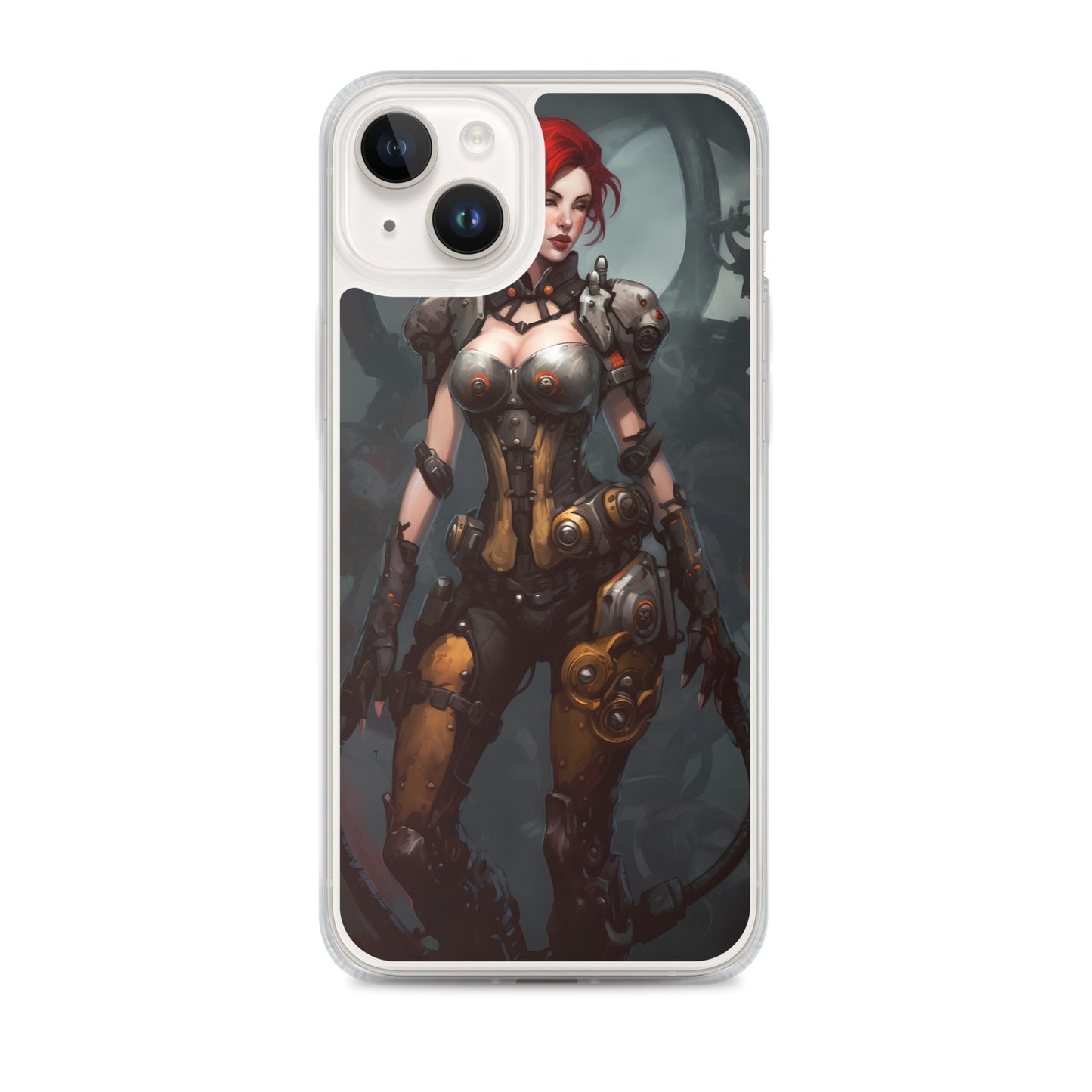 iPhone Case - Redhead Cybernetic Warrior