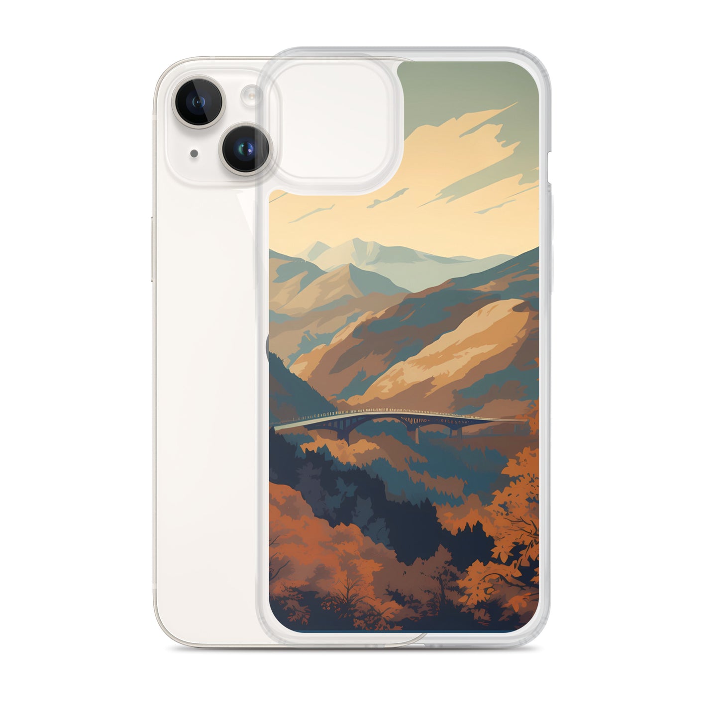iPhone Case - National Parks - Mountain Bridge