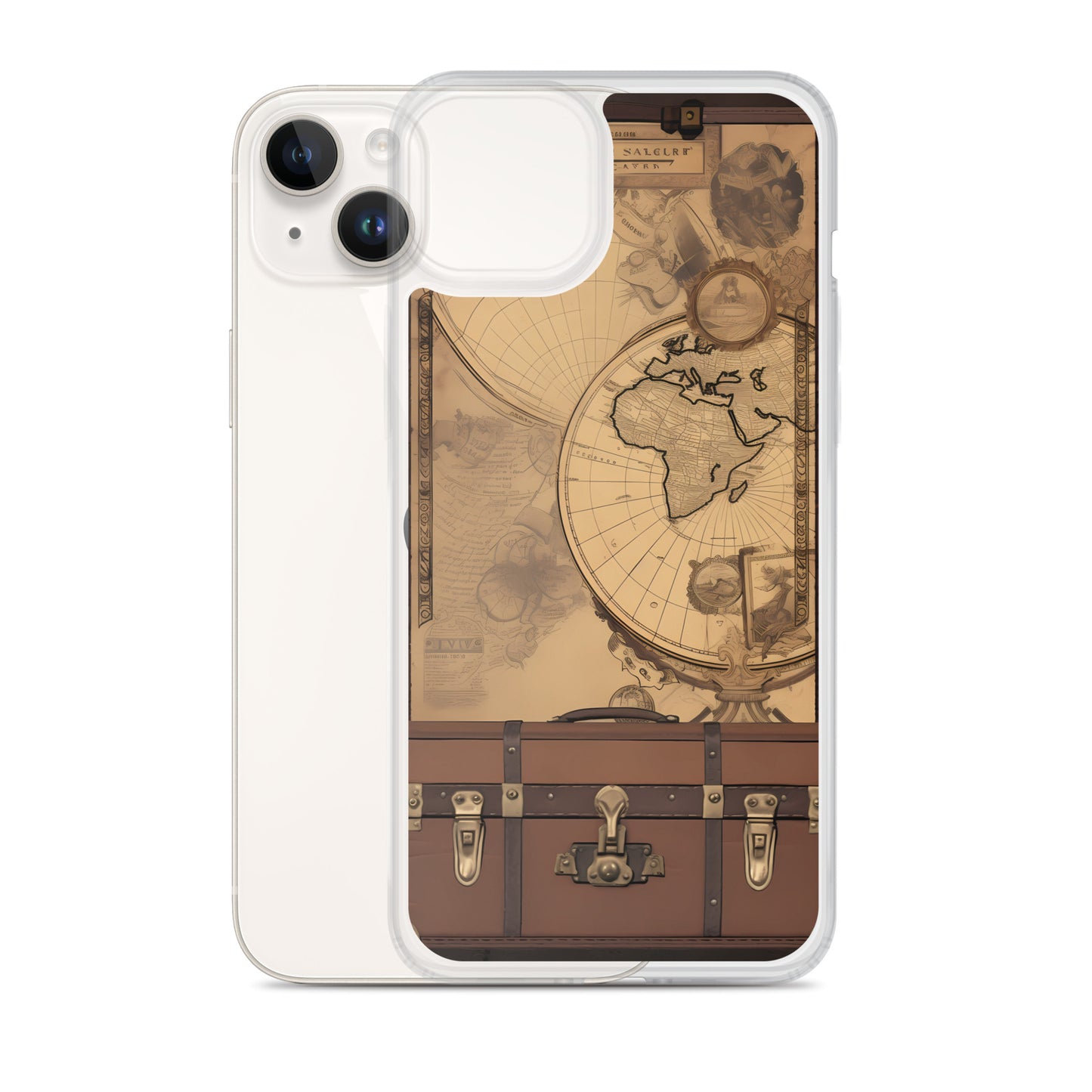iPhone Case - Wanderlust Antique Map