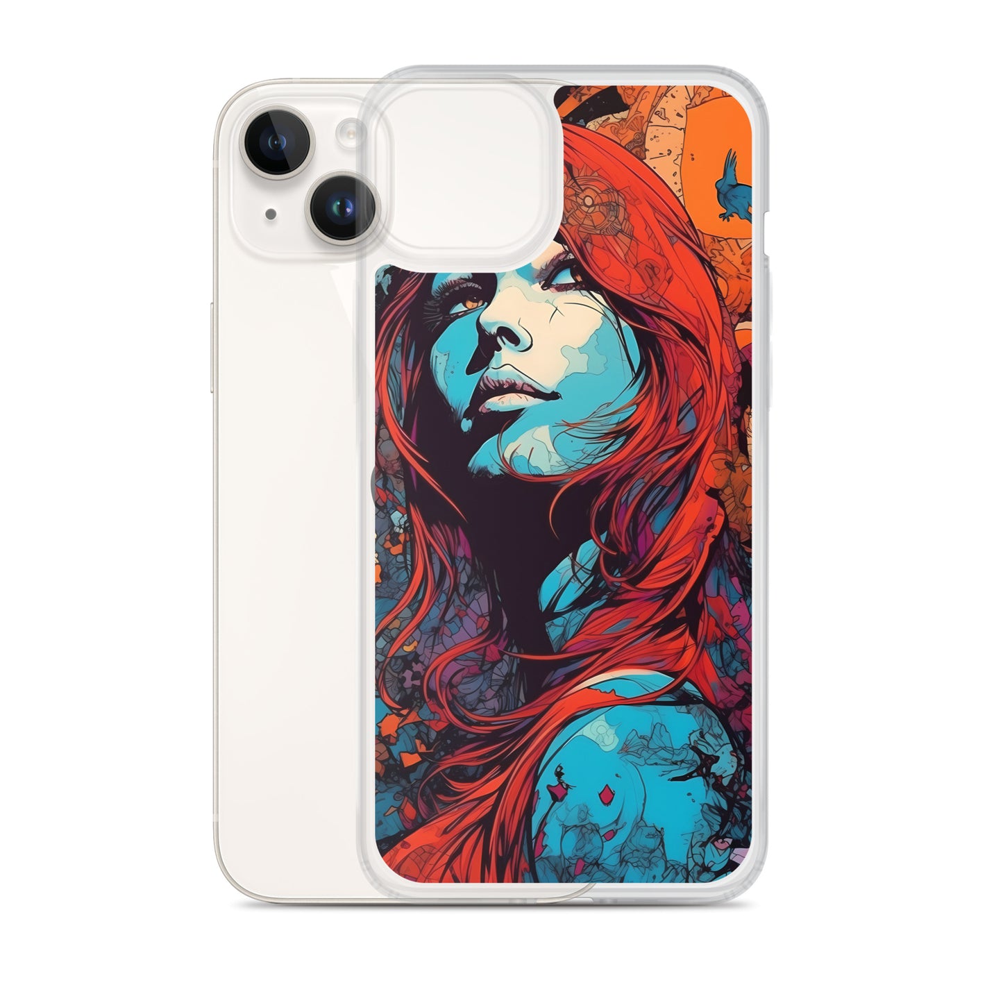 iPhone Case - Red Haired Psychedelic