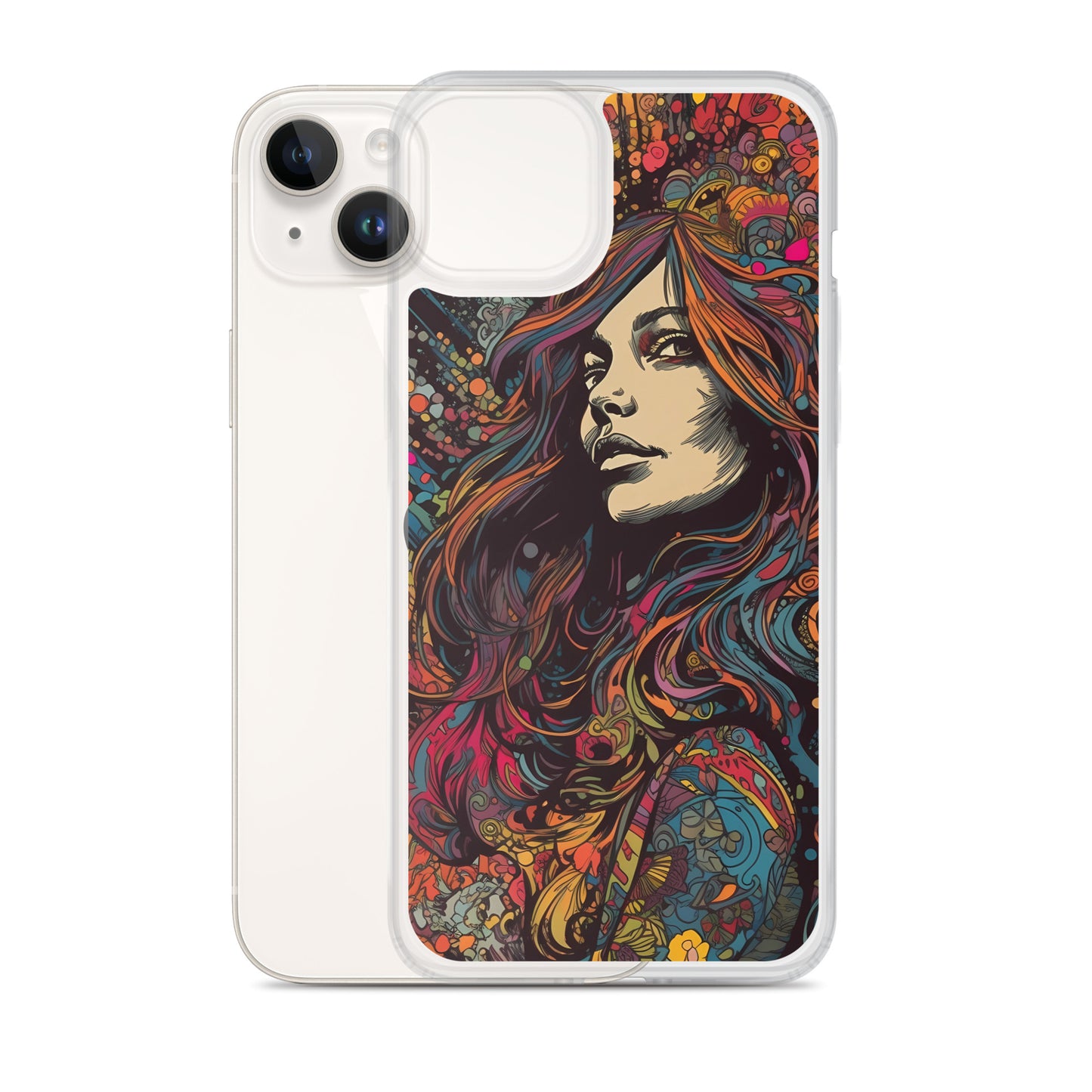 iPhone Case - Psychedelic Flora