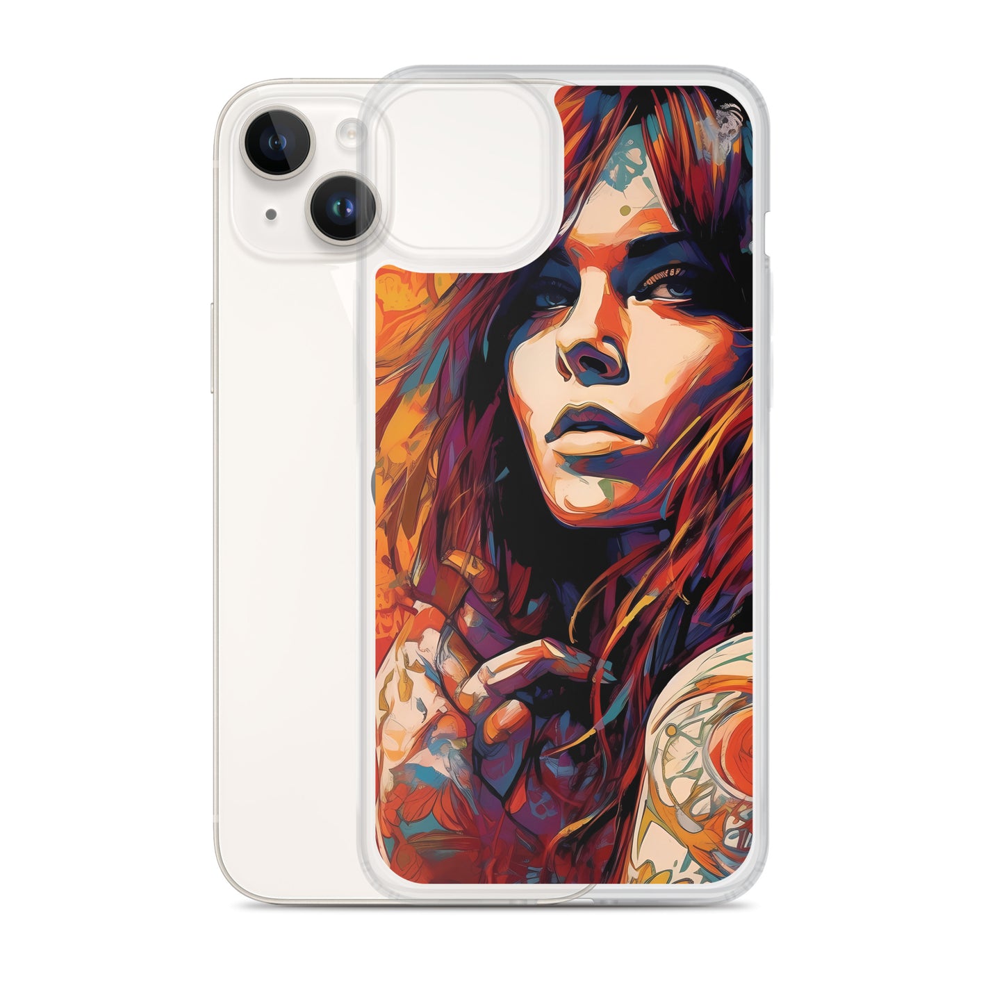 iPhone Case - Flowerpunk Girl