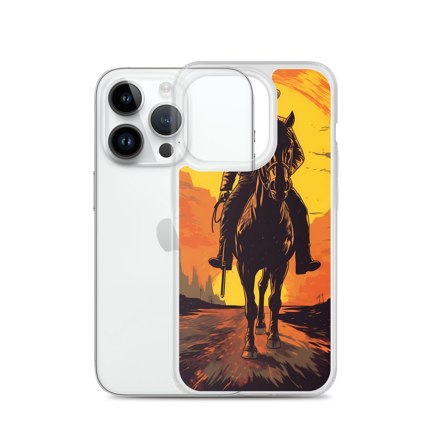 iPhone Case - Redemption in Amber and Silver