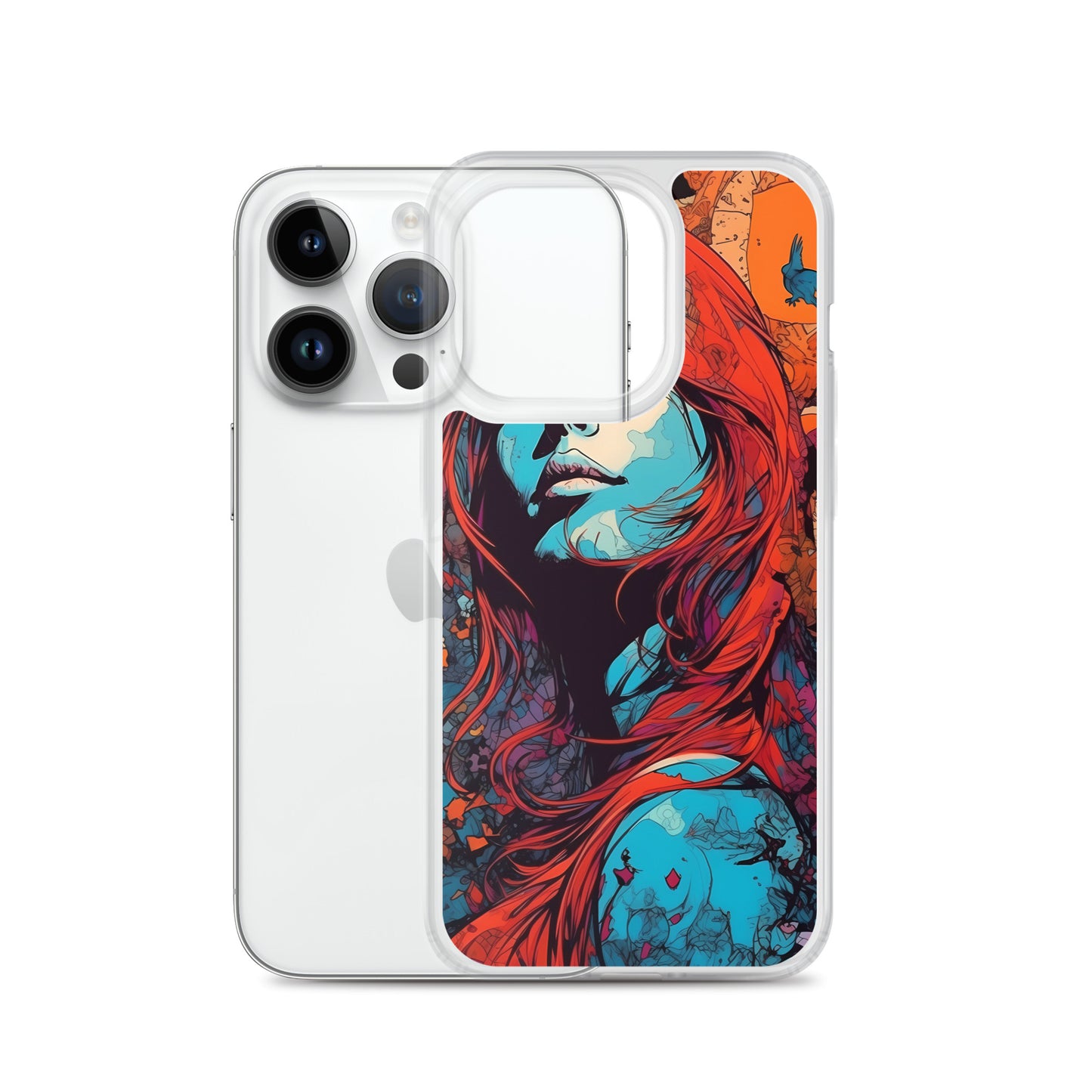 iPhone Case - Red Haired Psychedelic
