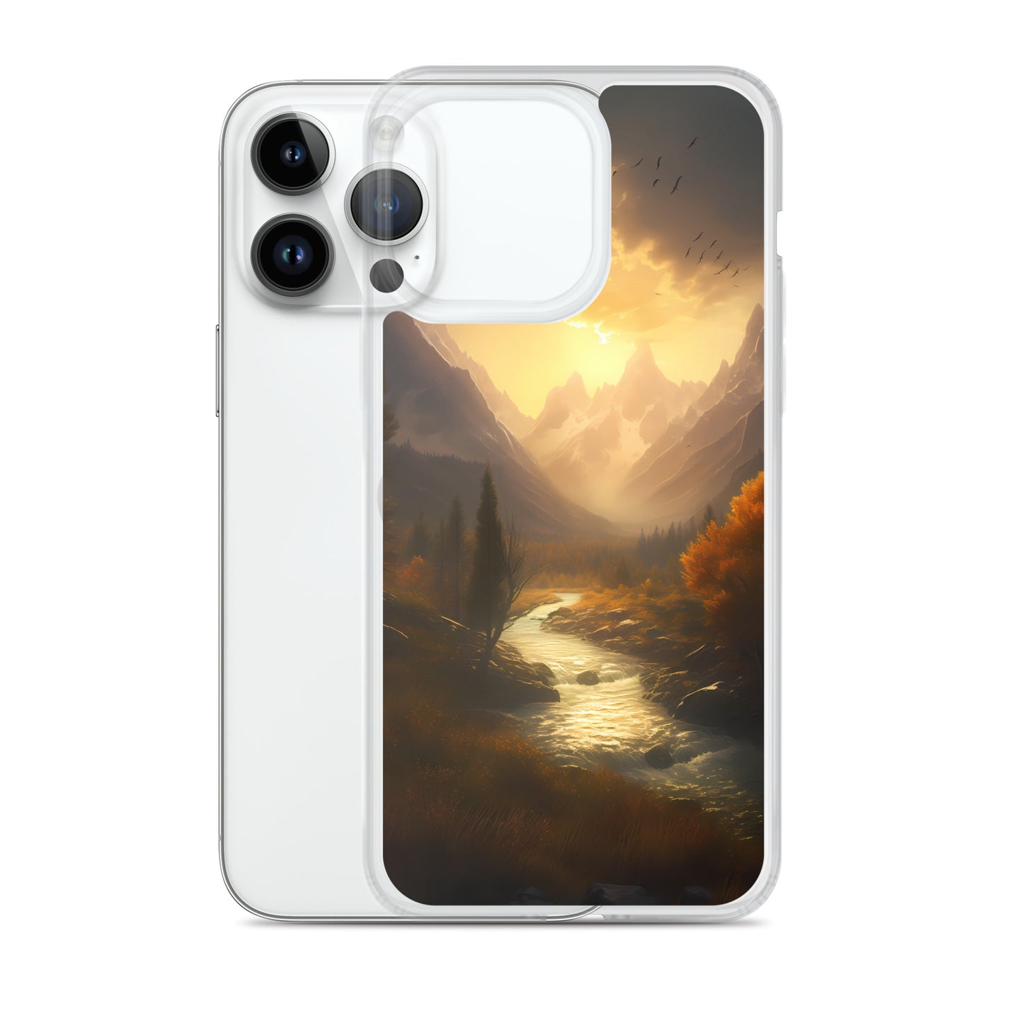 iPhone Case - Mystic Mountain Sunset