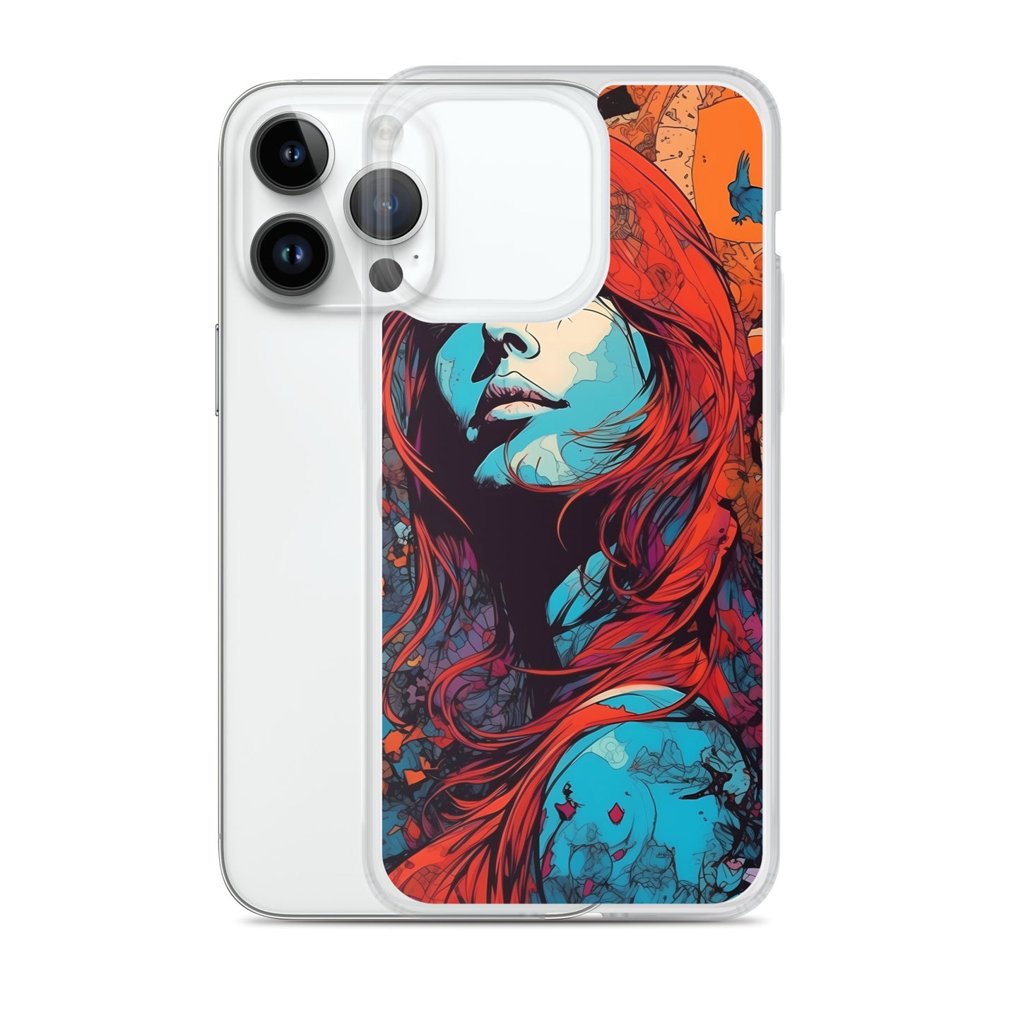 iPhone Case - Red Haired Psychedelic