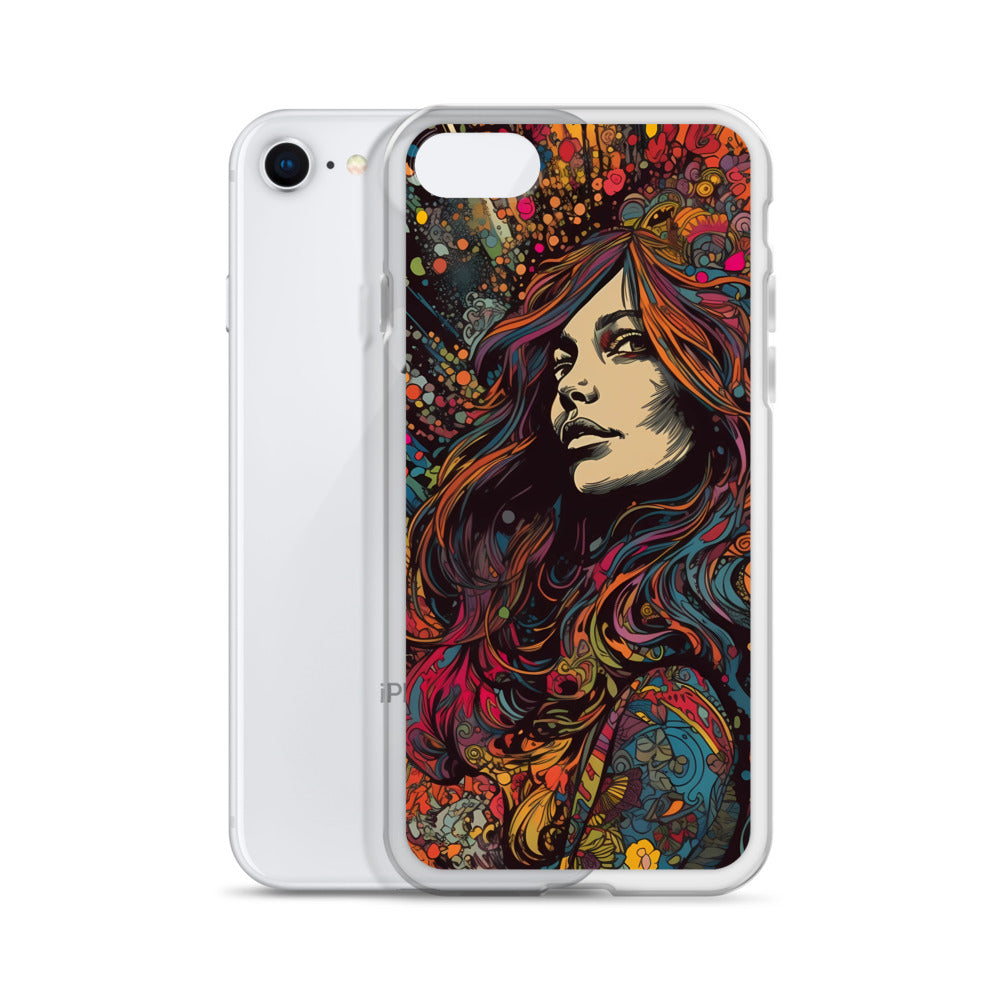 iPhone Case - Psychedelic Flora