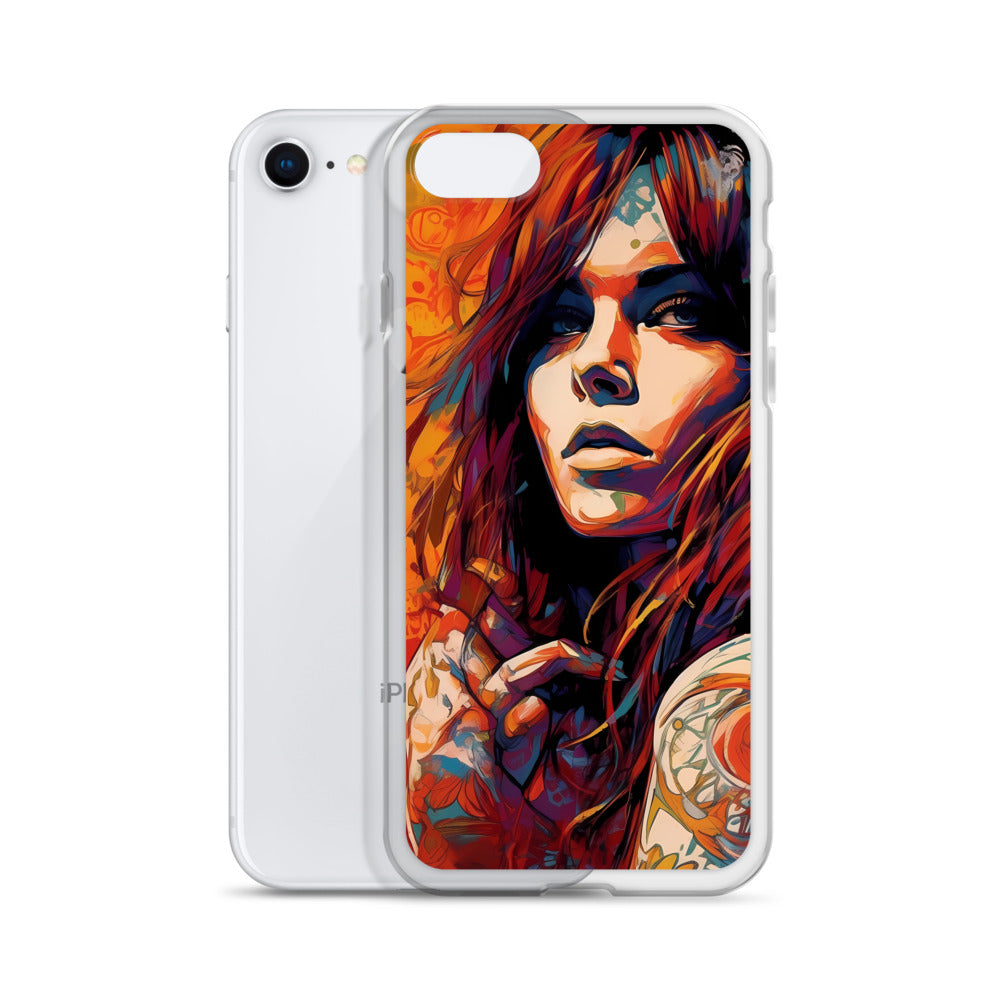 iPhone Case - Flowerpunk Girl