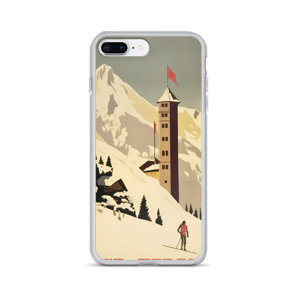 iPhone Case - Vintage Adverts - Swiss Resort