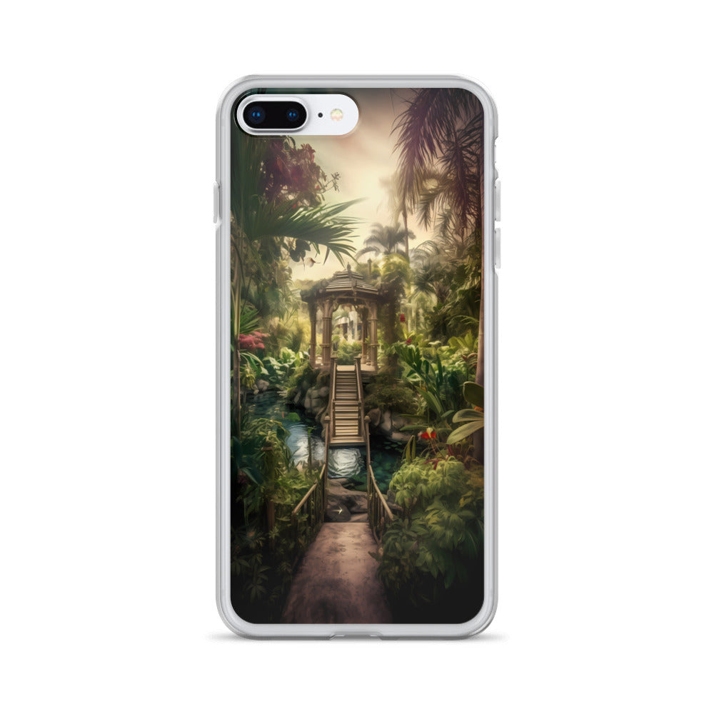 iPhone Case - Tropical Garden Path